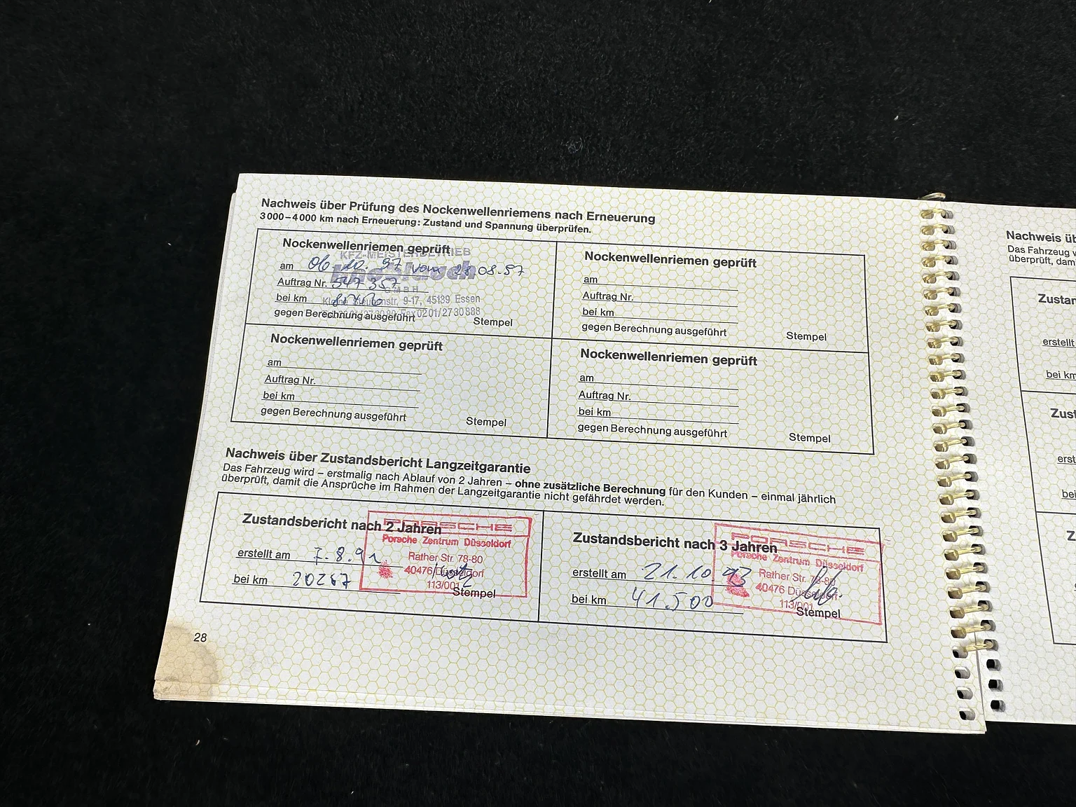 Dokumentation, 1990 Porsche 944 S2 Cabriolet  (34)