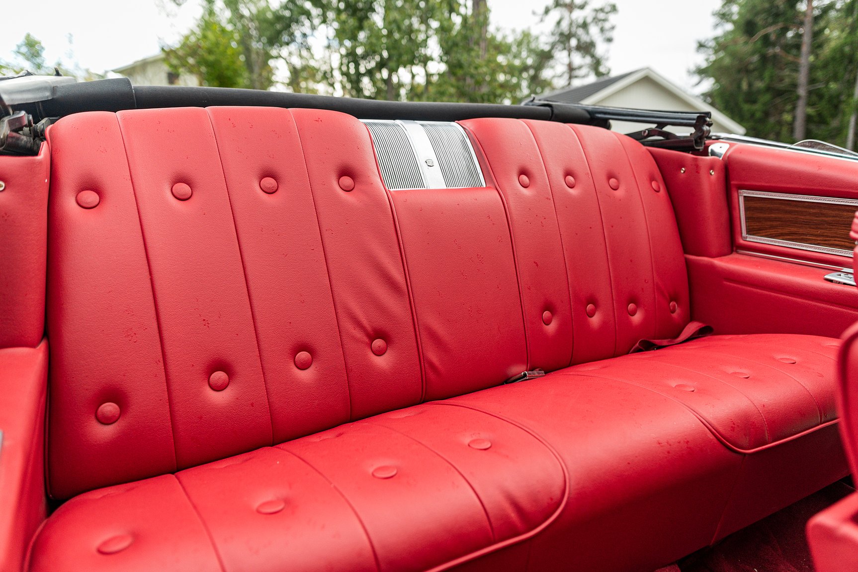 Interiörbild 1968 Cadillac DeVille Convertible