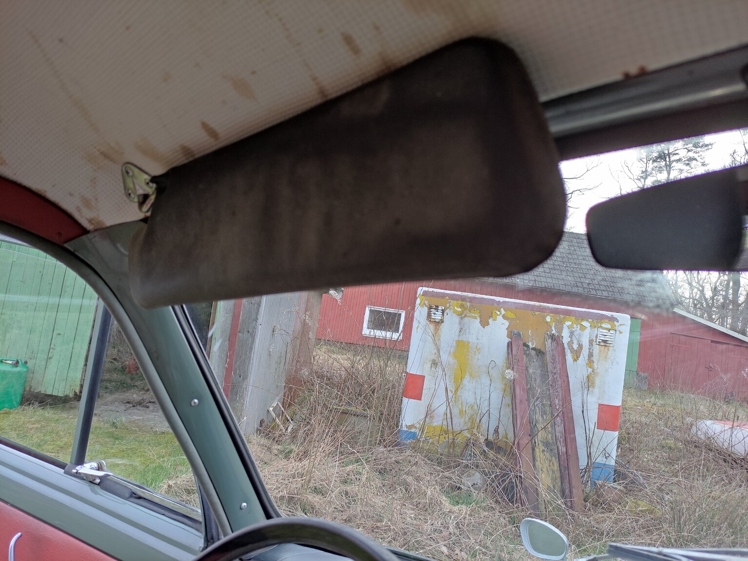 Interiörbild 1960 Volvo P210 Duett