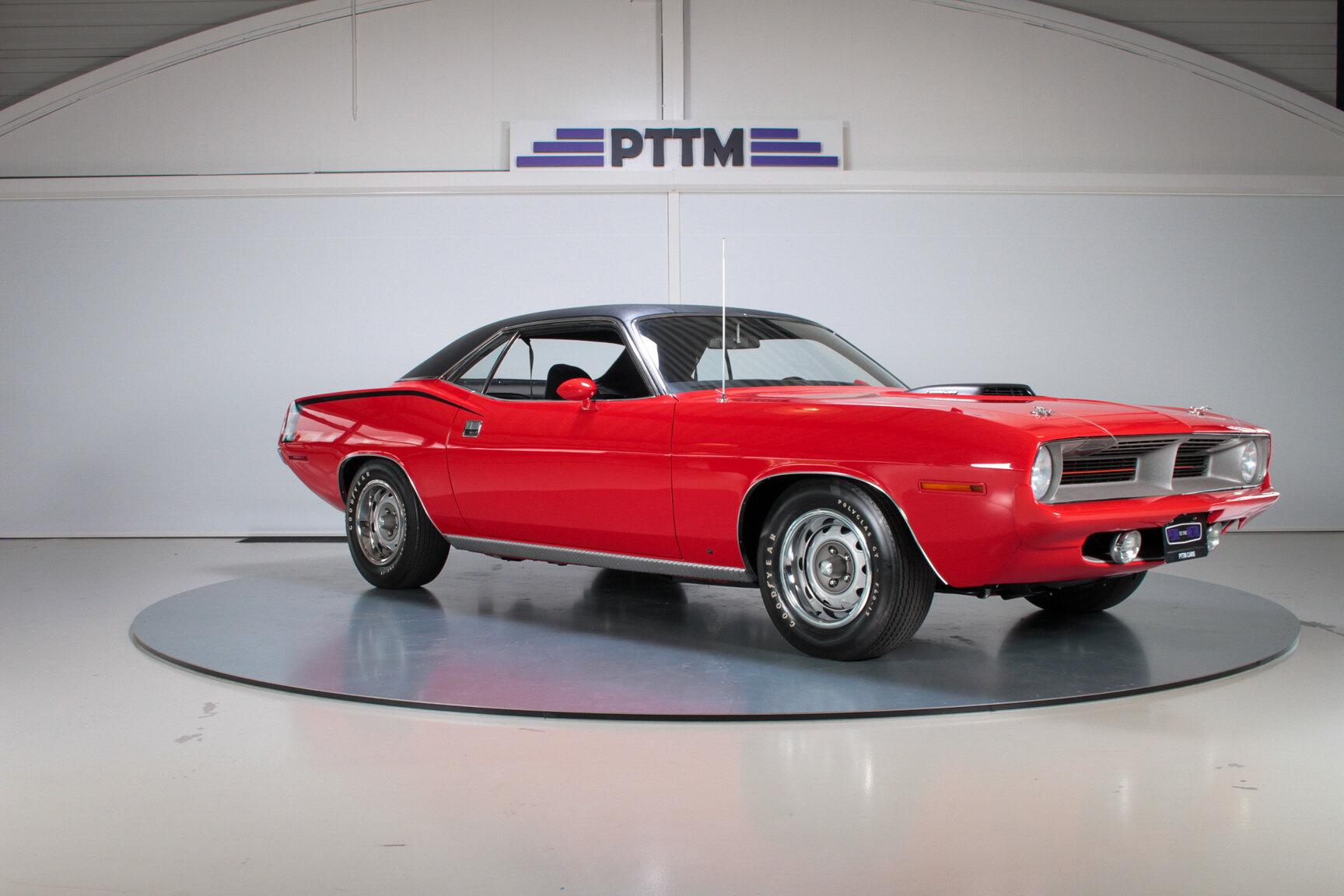 Exteriörbild på 1970 Plymouth Hemi Cuda