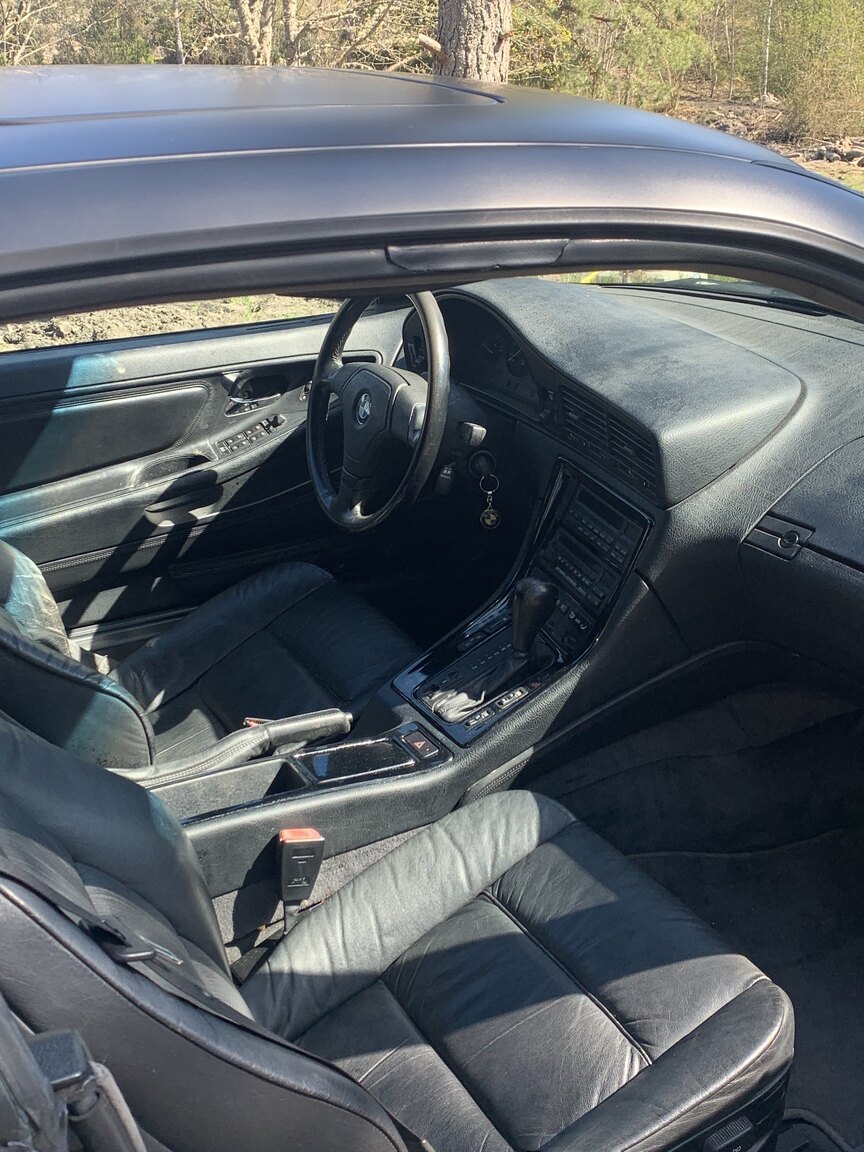 Interiörbild 1995 BMW 840i (5)