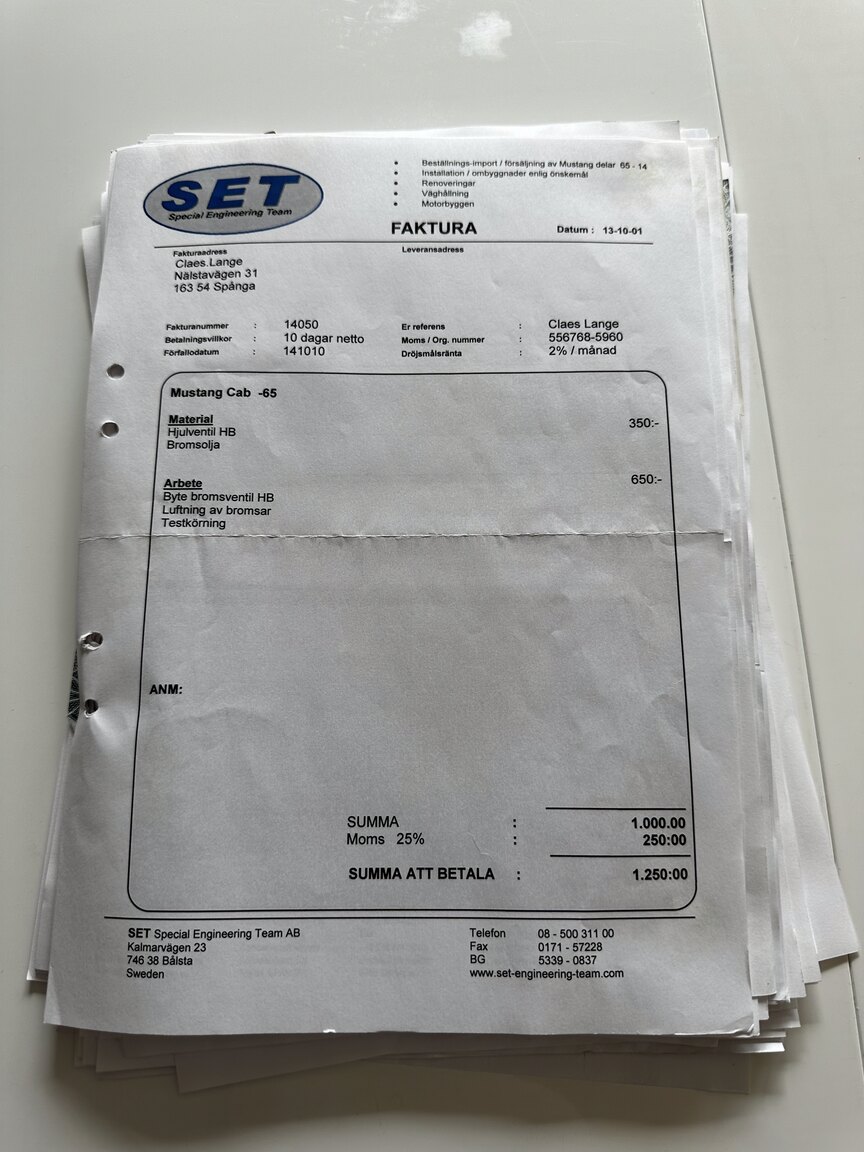 Dokumentation, 1965 Ford Mustang Cabriolet (32)