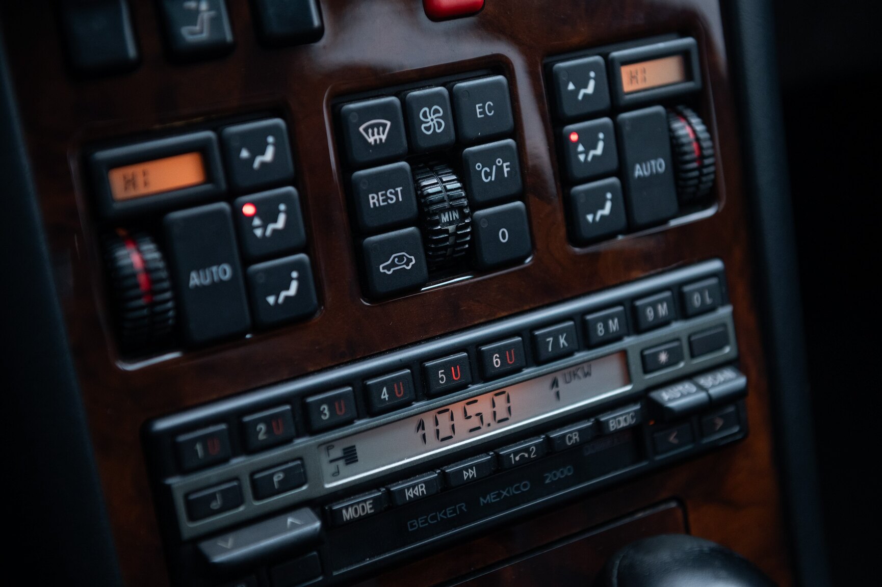 Interiörbild 1992 Mercedes-Benz 500 SE