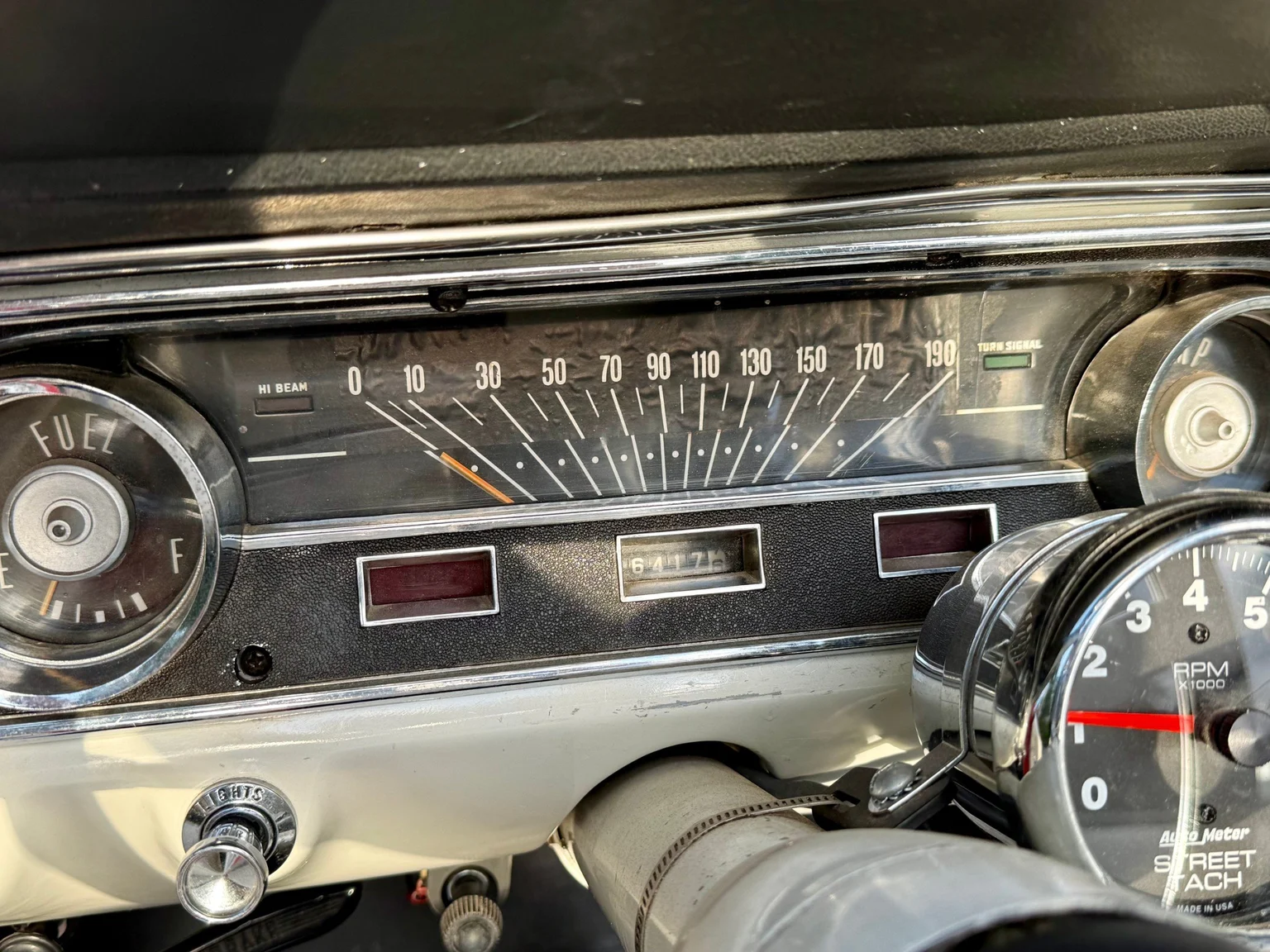 Innenraumfoto von 1965 Ford Mustang Cabriolet (16)