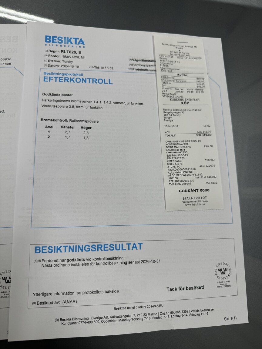 Dokumentation, 1993 Bmw 525i M-Technic