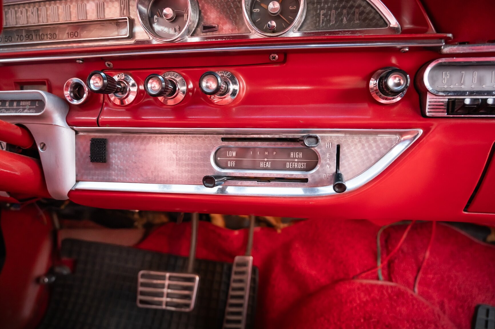 Innenraumfoto von 1962 Ford Galaxie 500 Sunliner
