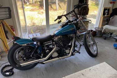 Exteriörbild på 1994 Harley-Davidson FXDWG Wide glide