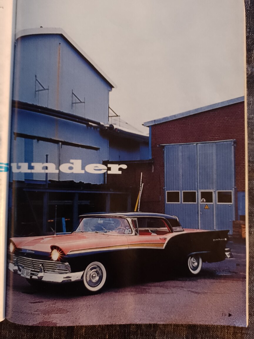 Documentation for 1957 Ford Fairlane 500 Skyliner Retract