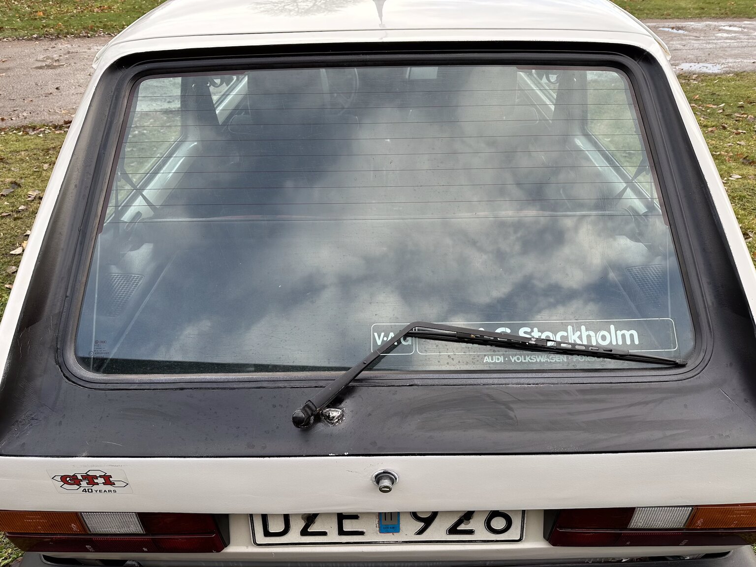Exterior image of 1984 Volkswagen Golf GTI Special