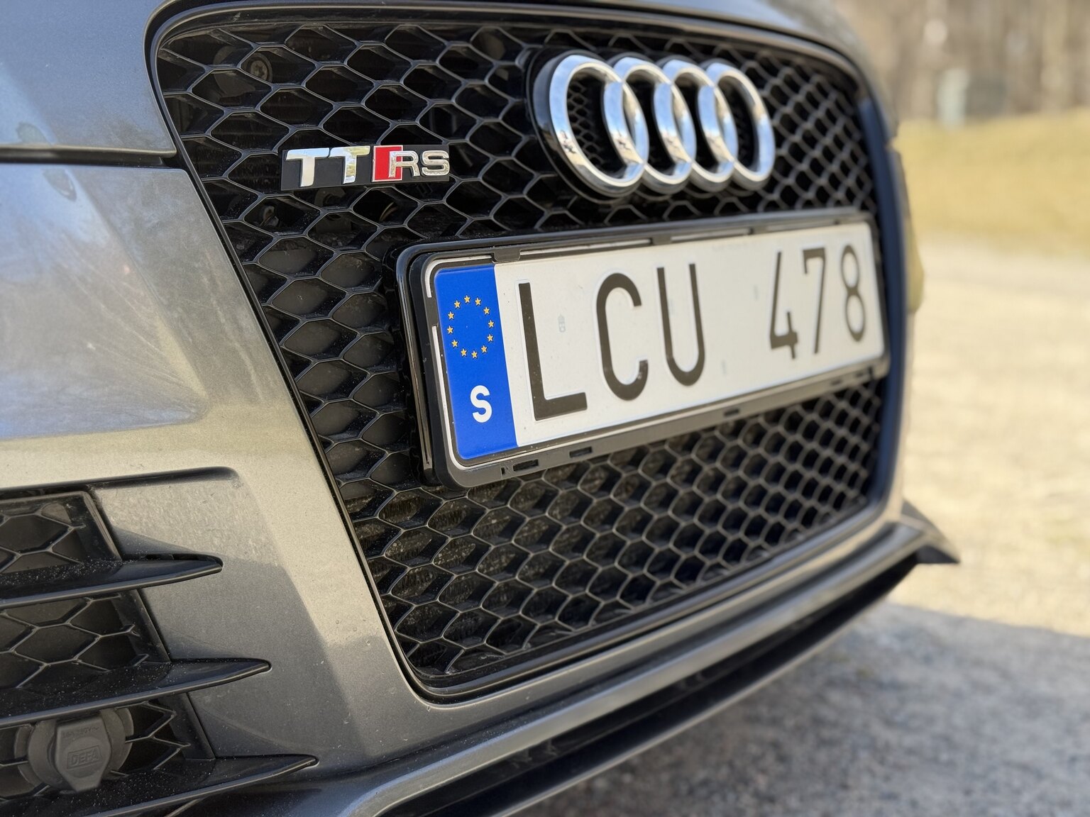 Exterior image of 2011 Audi TT RS Coupé
