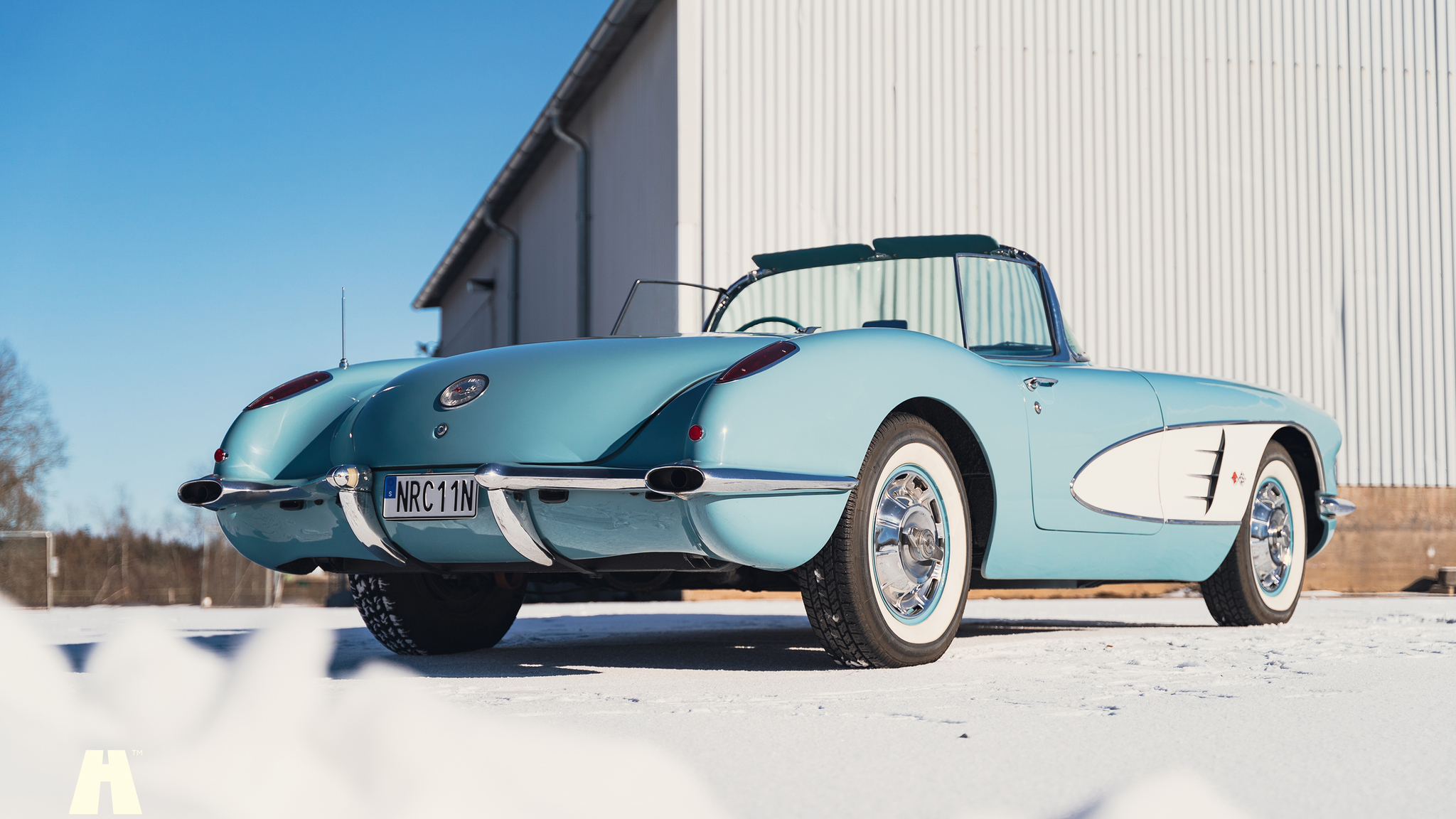 Exteriörbild på 1960 Chevrolet Corvette