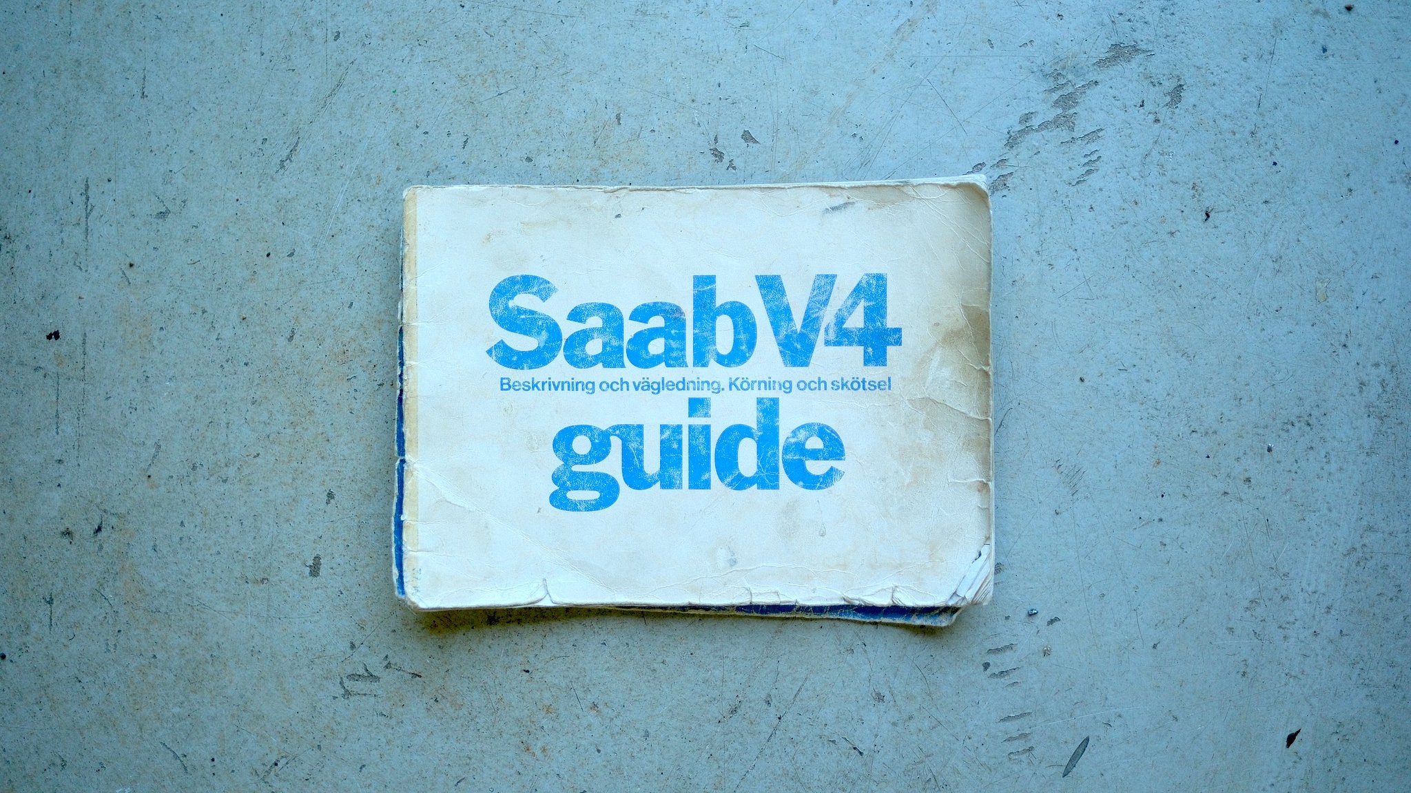 Documentation for 1972 SAAB 96 V4 – NO RESERVE