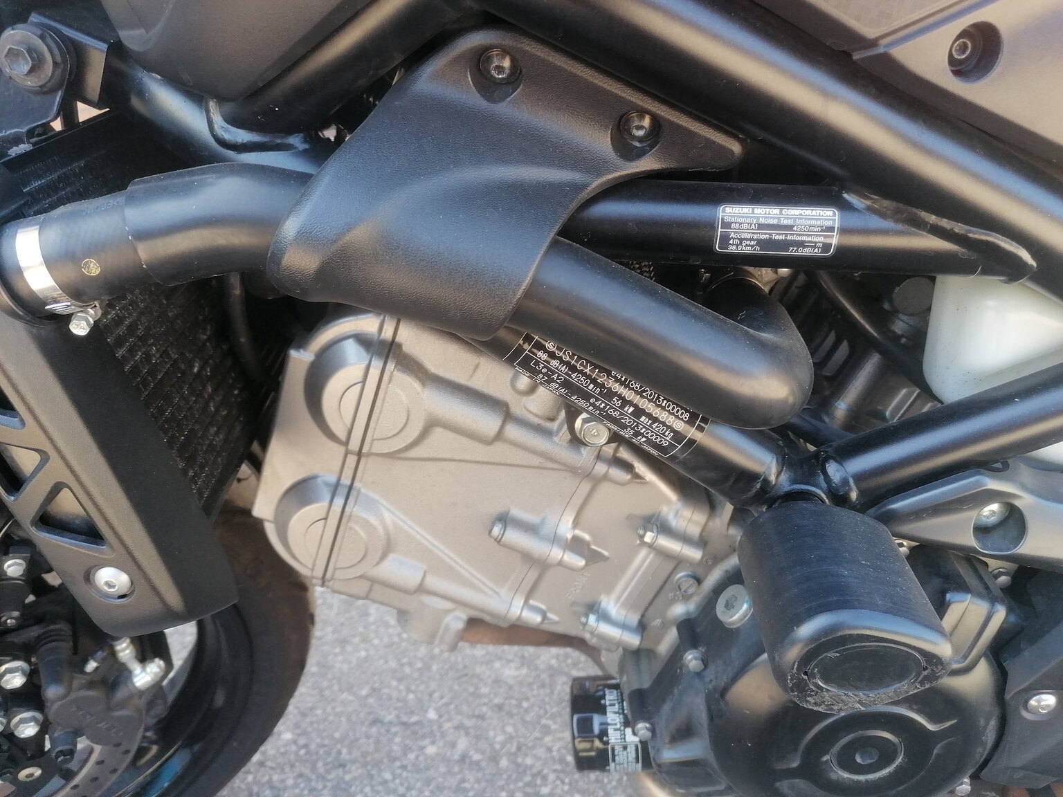2017 Suzuki SV650, Mekanik