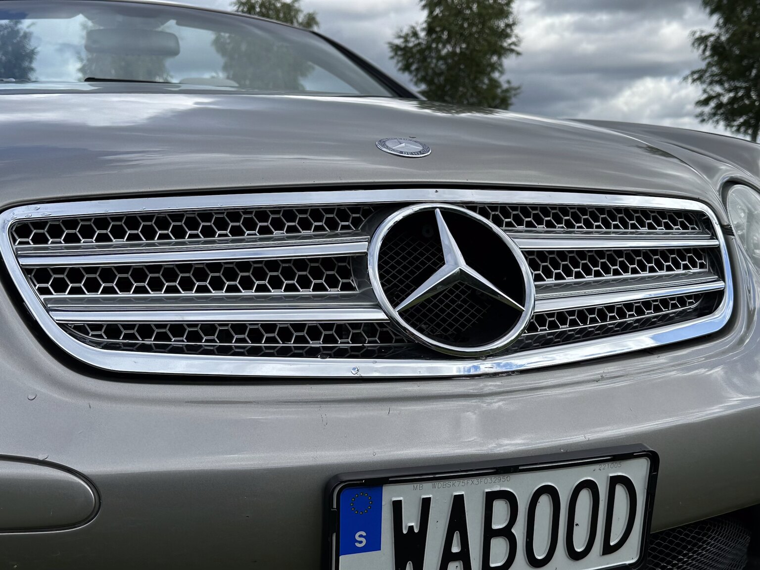 Exteriörbild på 2003 Mercedes Benz SL 500