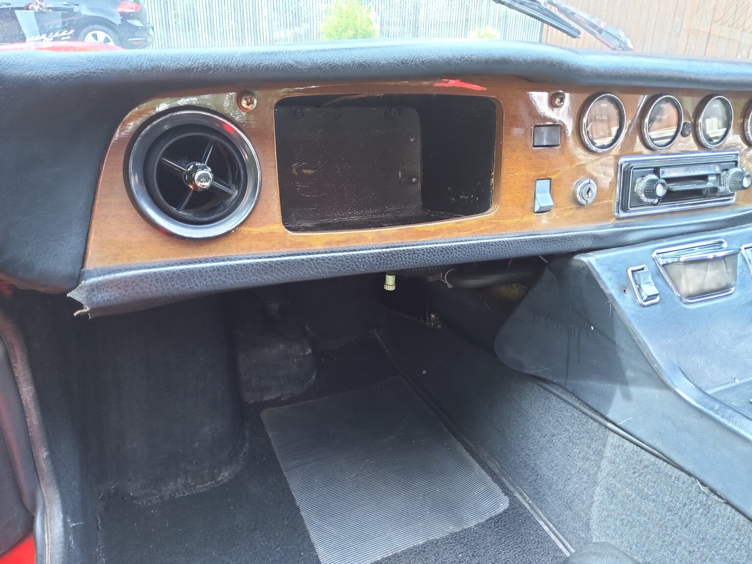 Innenraumfoto von 1971 Lotus Europa S2 