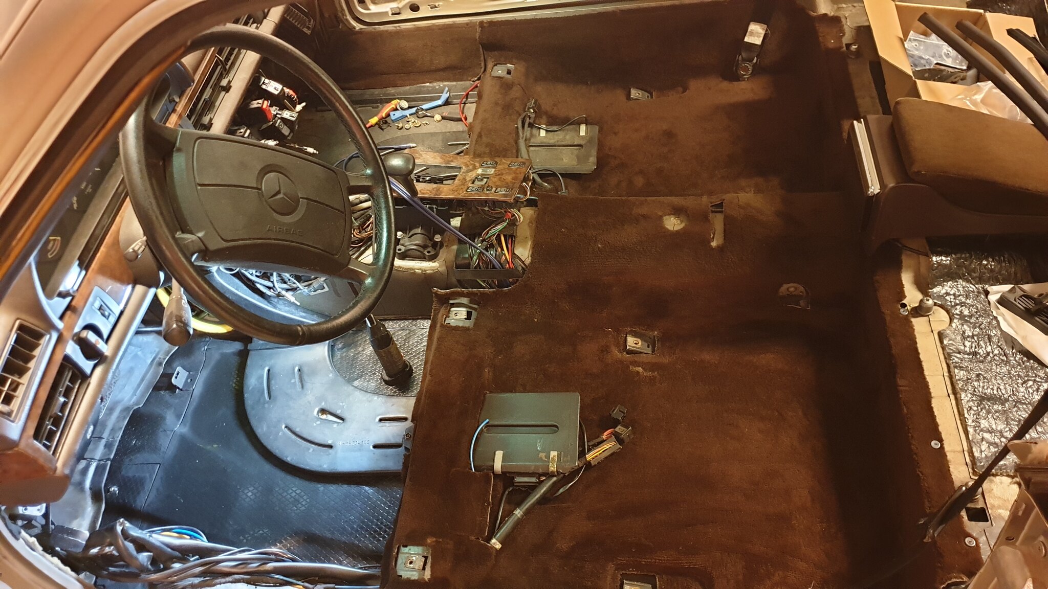 Interiörbild 1986 Mercedes-Benz 500 SEC (54)