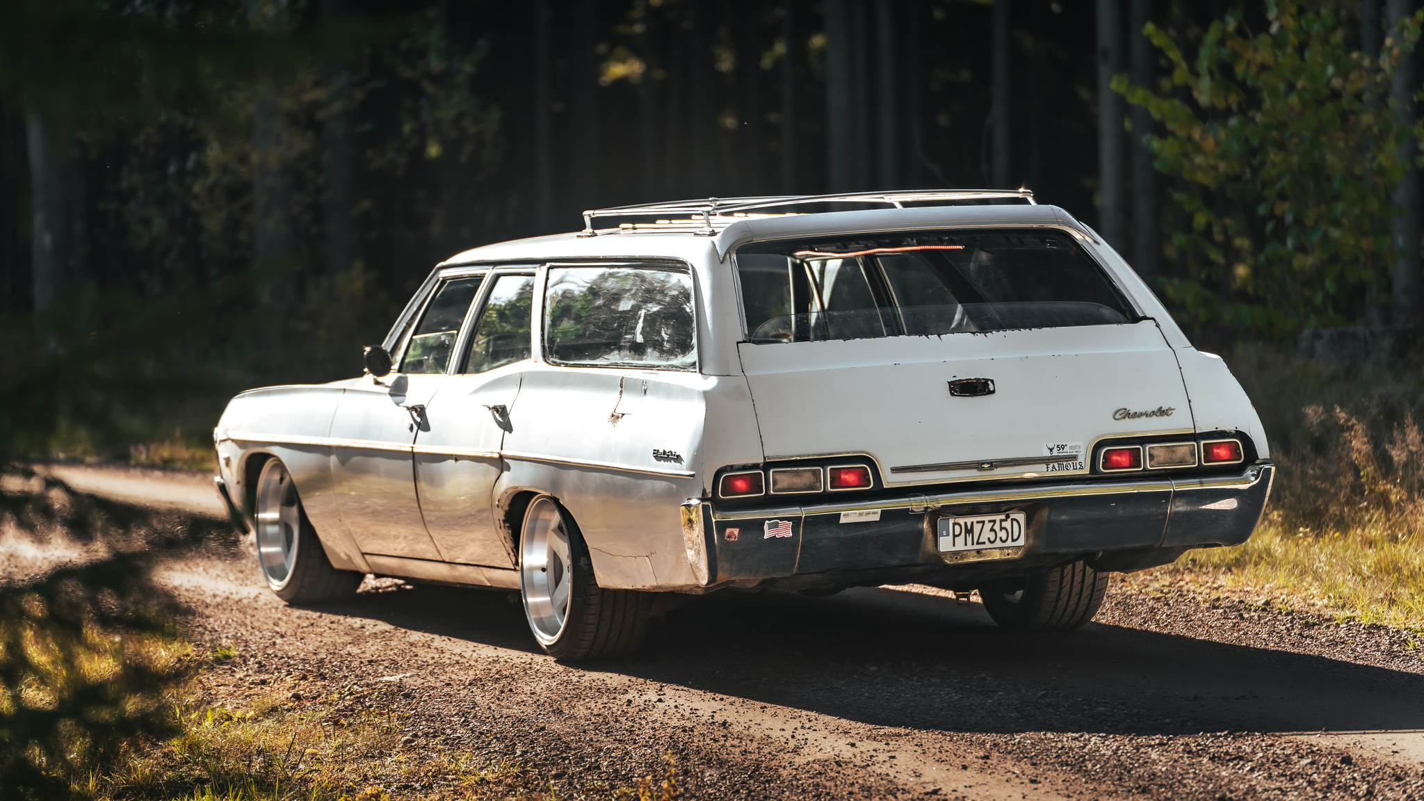 Exteriörbild på 1967 Chevrolet Bel Air Wagon (16)