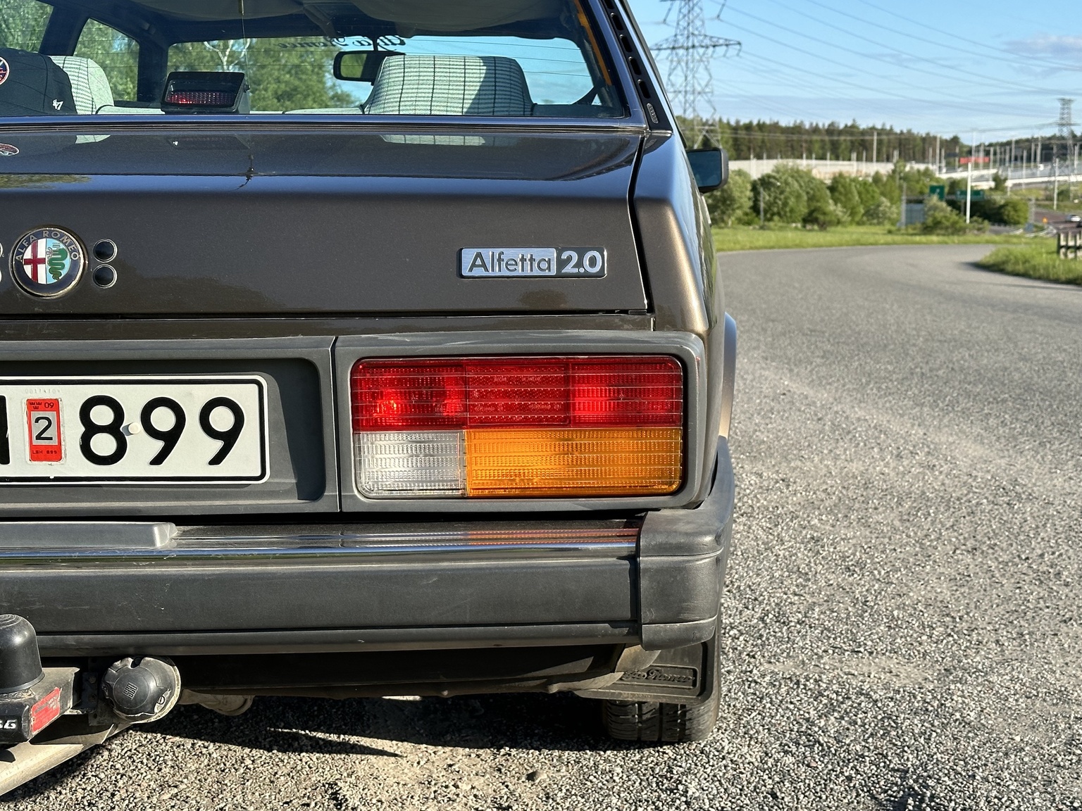 Exteriörbild på 1984 Alfa Romeo Alfetta 2000