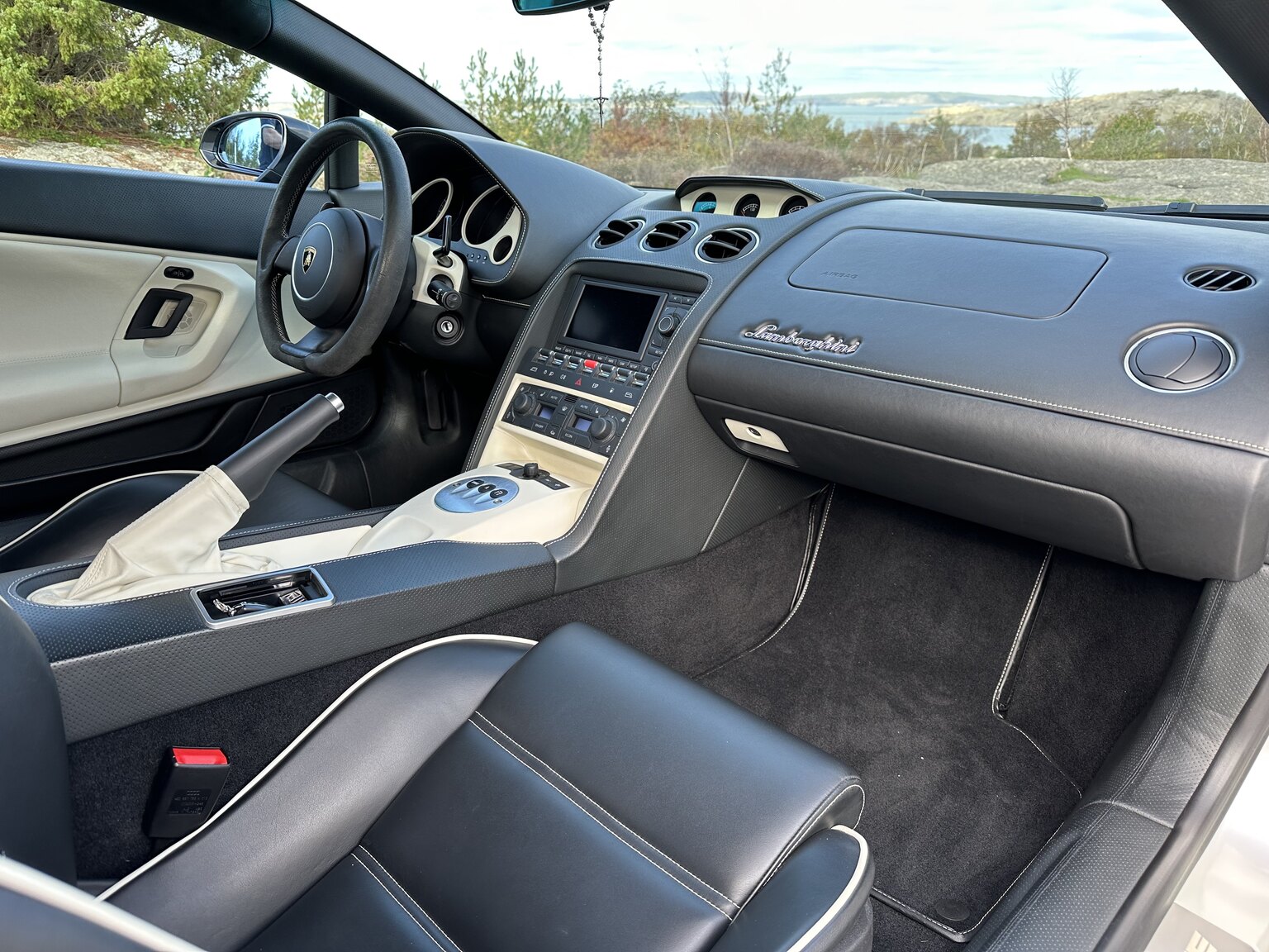 Interiörbild 2006 Lamborghini Gallardo SE