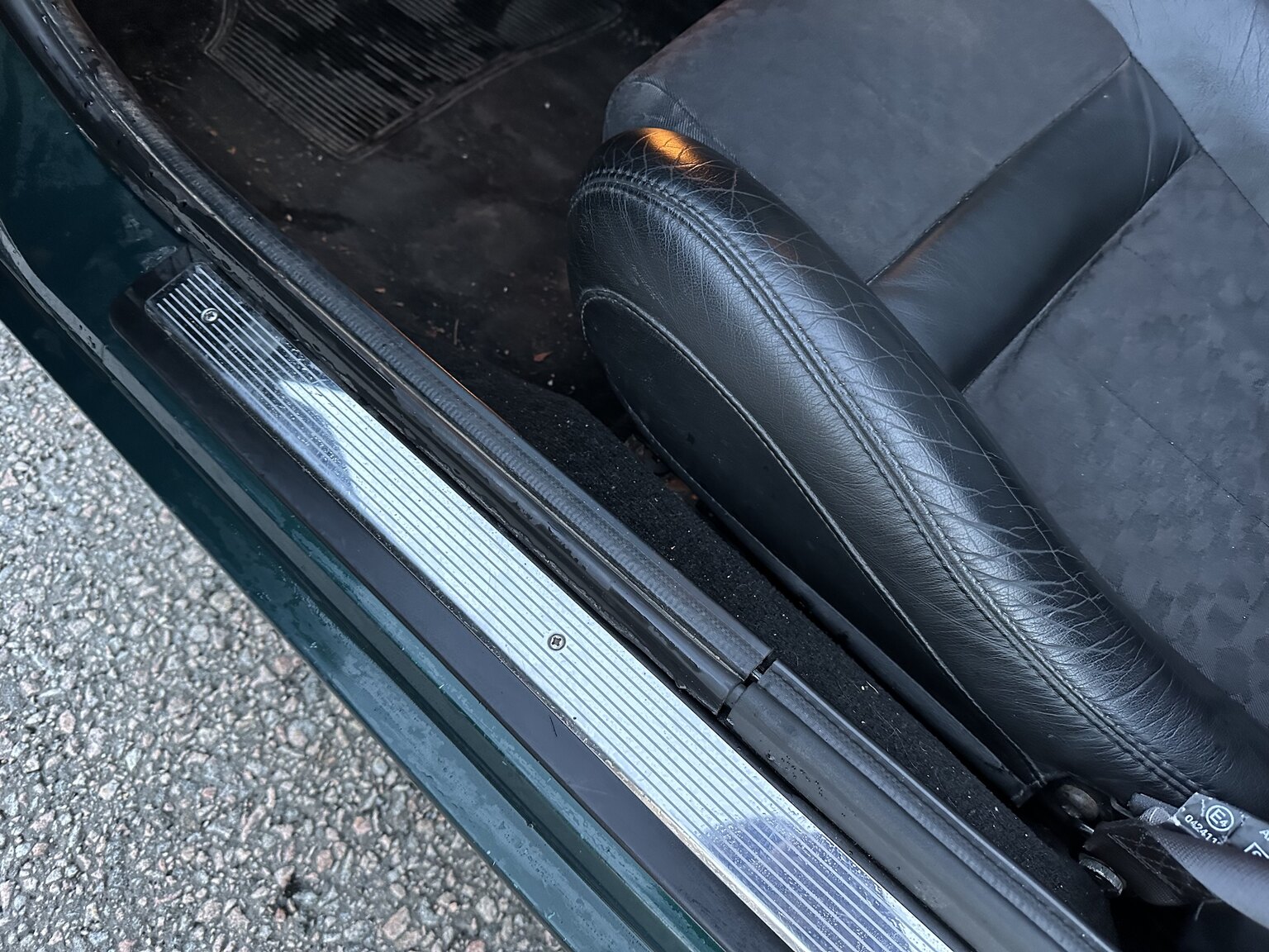 Interior image of 1996 MG F Roadster