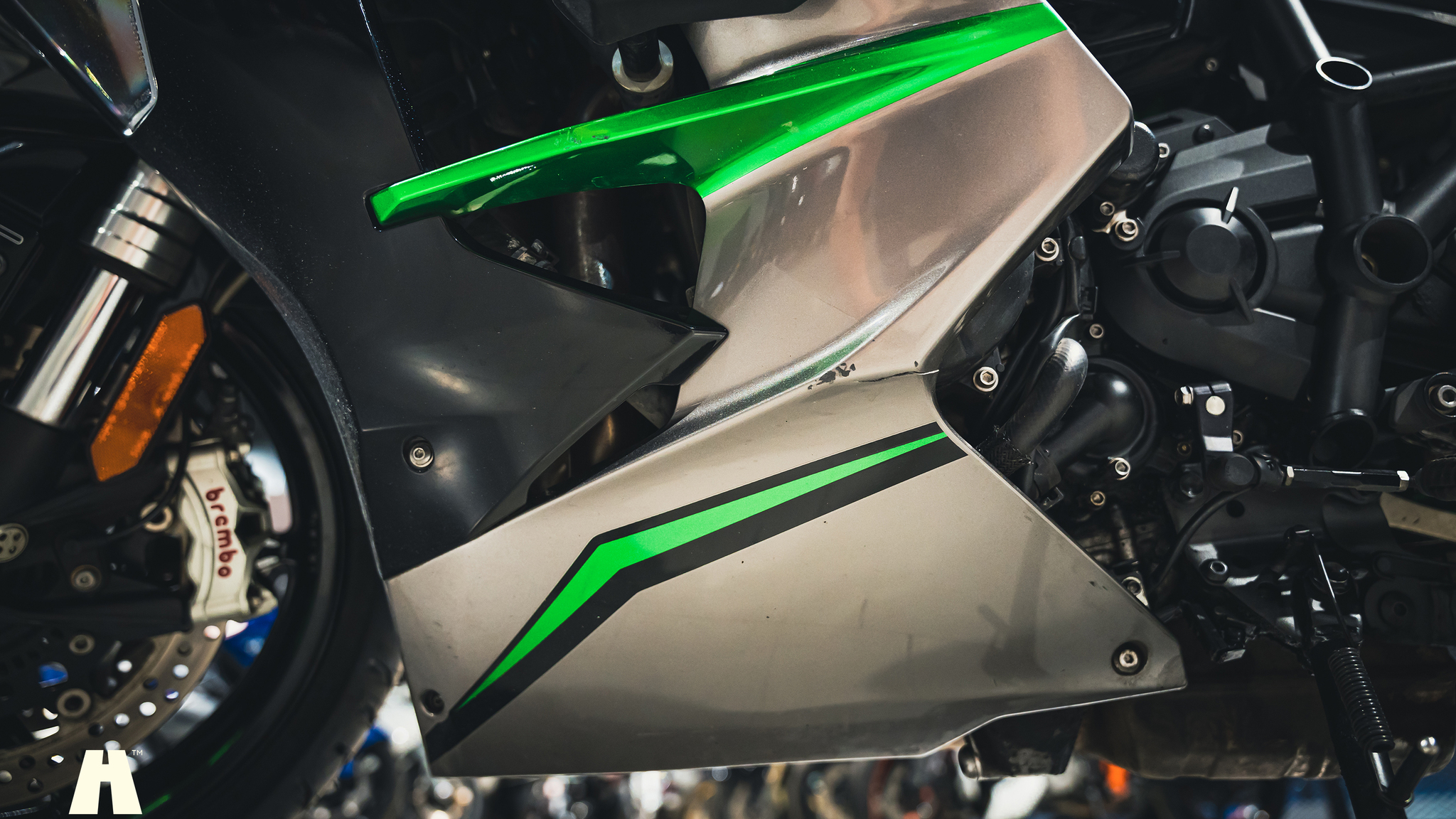 Exteriörbild på 2019 Kawasaki Ninja H2 SX