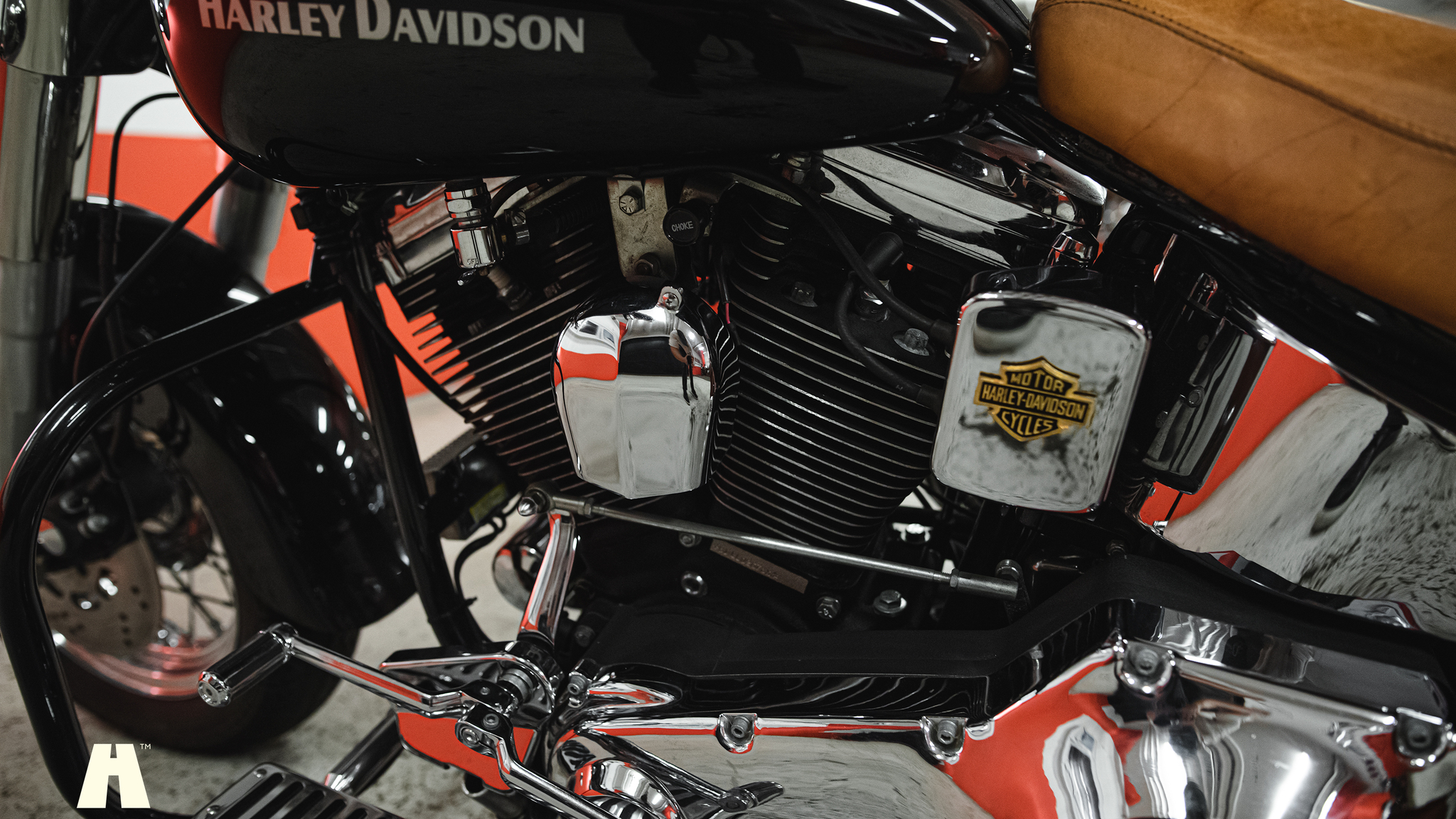 Image of 1990 Harley Davidson Heritage Softail Classic Custom mechanics