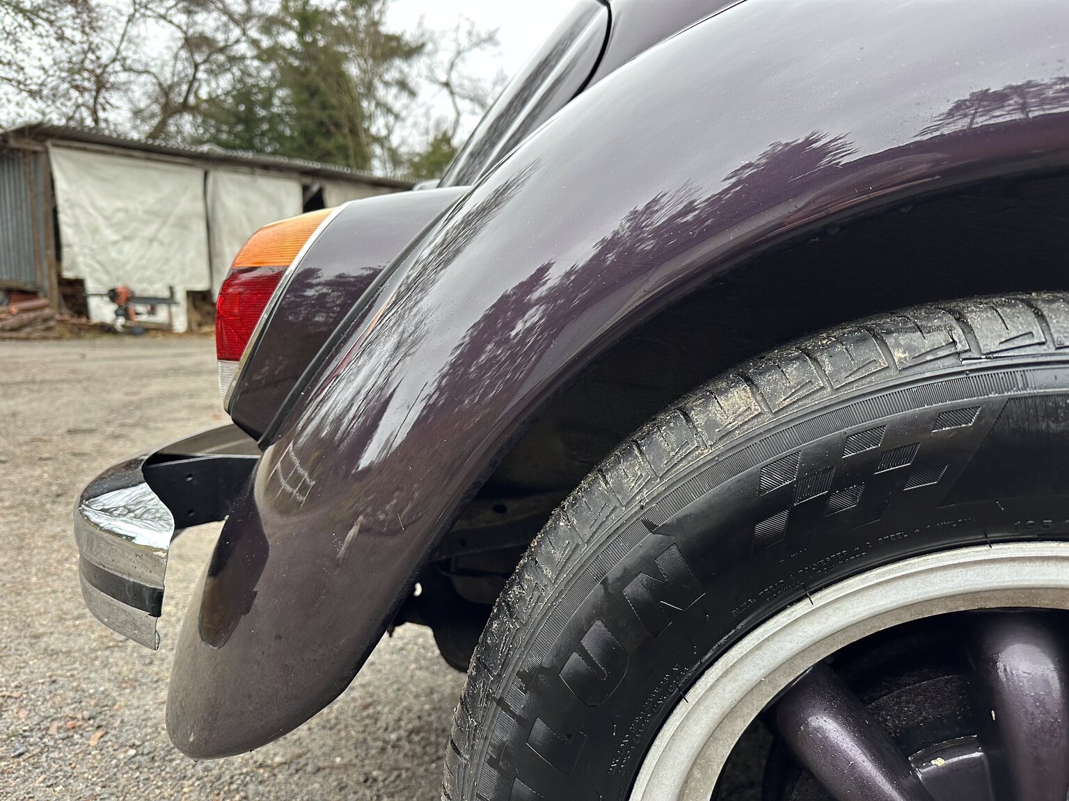 Exteriörbild på 1968 Volkswagen Beetle 1500 Cabriolet