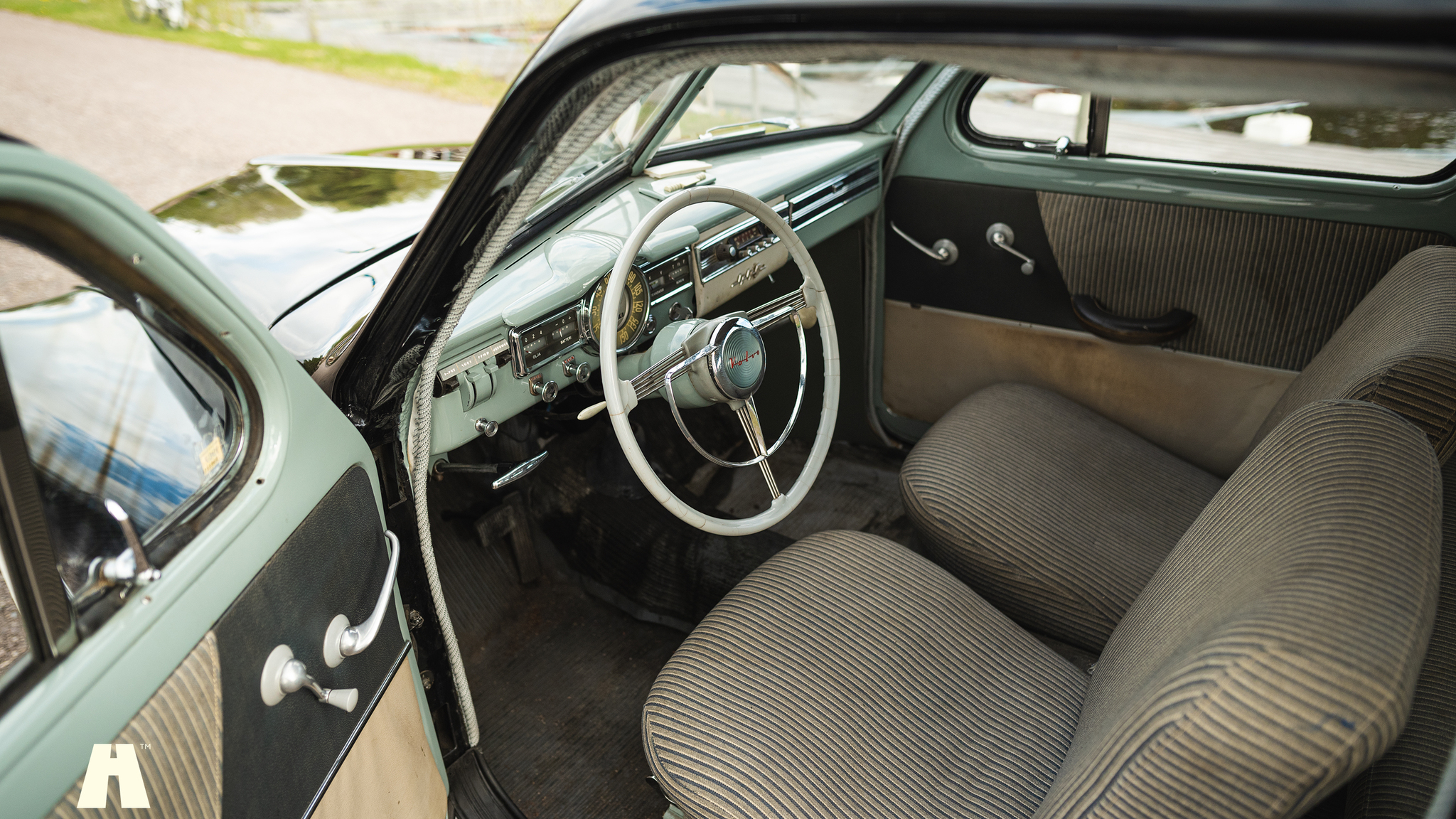 Interiörbild 1953 Volvo PV 444E