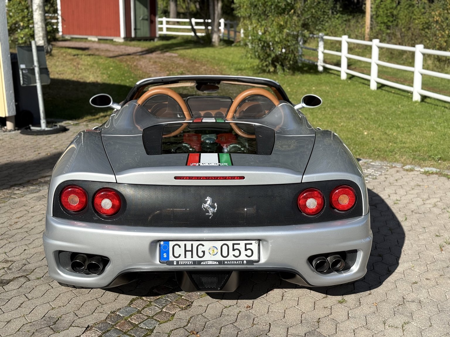 Exteriörbild på 2001 Ferrari 360 Spider
