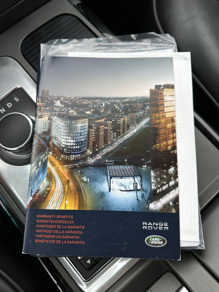 Dokumentation för 2012 Range Rover TDV8 Vouge