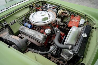 Image of 1956 Ford Thunderbird mechanics