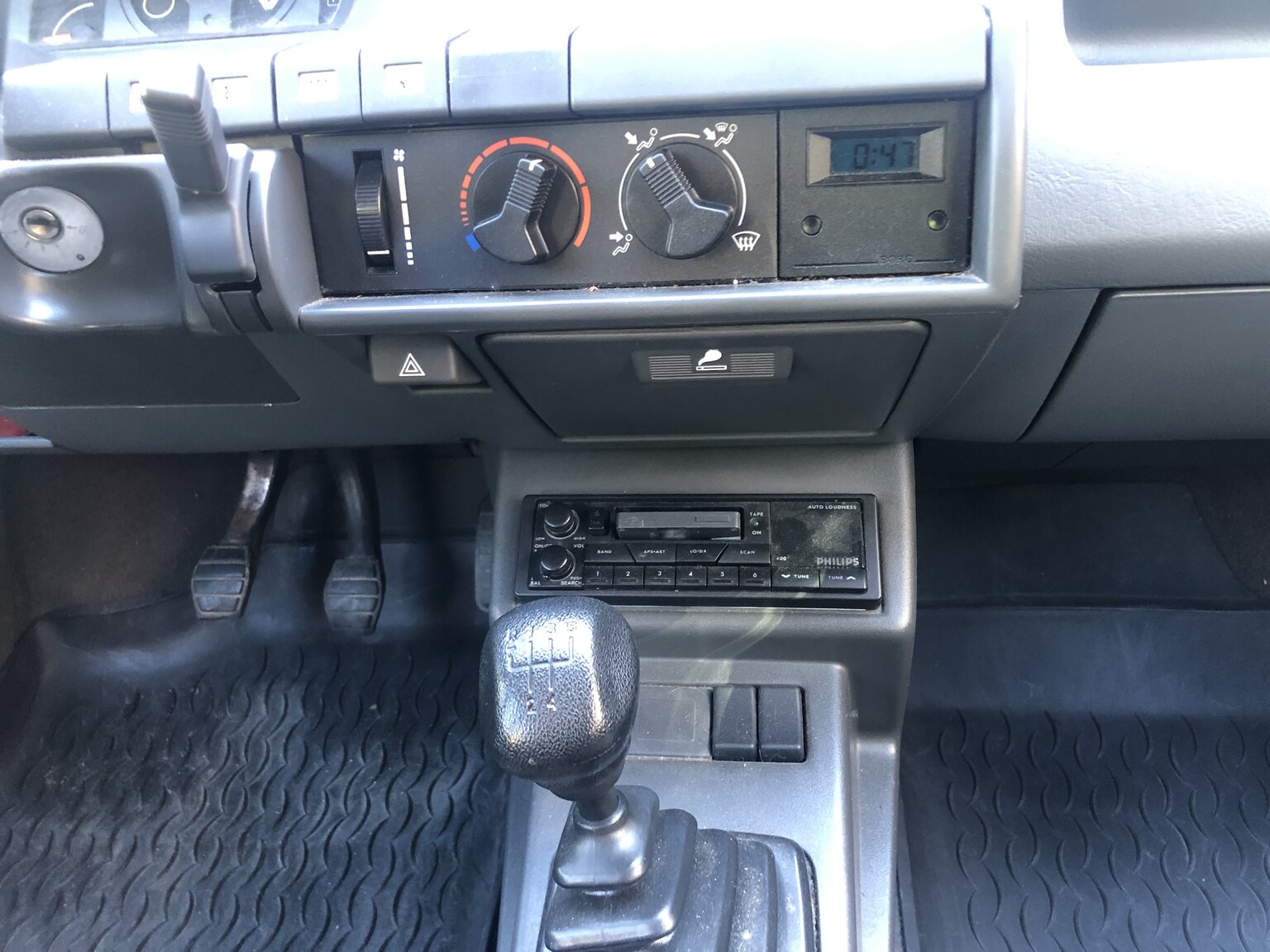 Interiörbild 1990 Renault 5 (2)