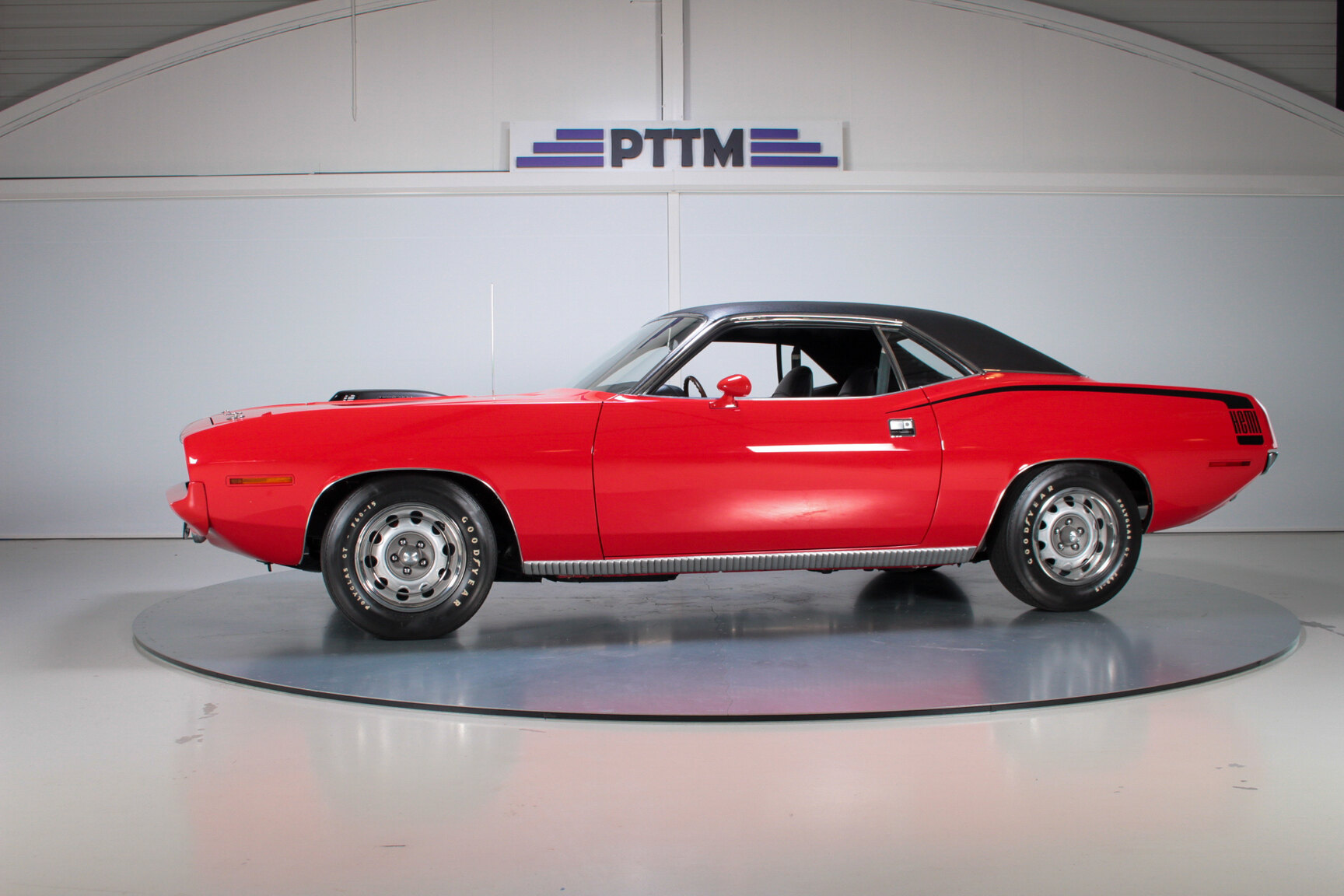 Exteriörbild på 1970 Plymouth Hemi Cuda