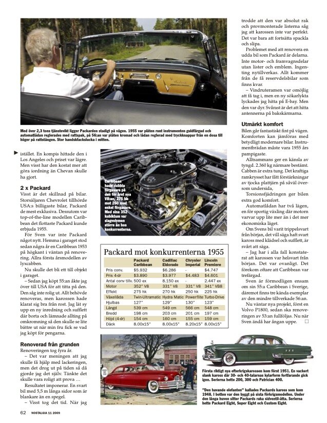 Dokumentation, 1955 Packard Caribbean Cabriolet  (11)