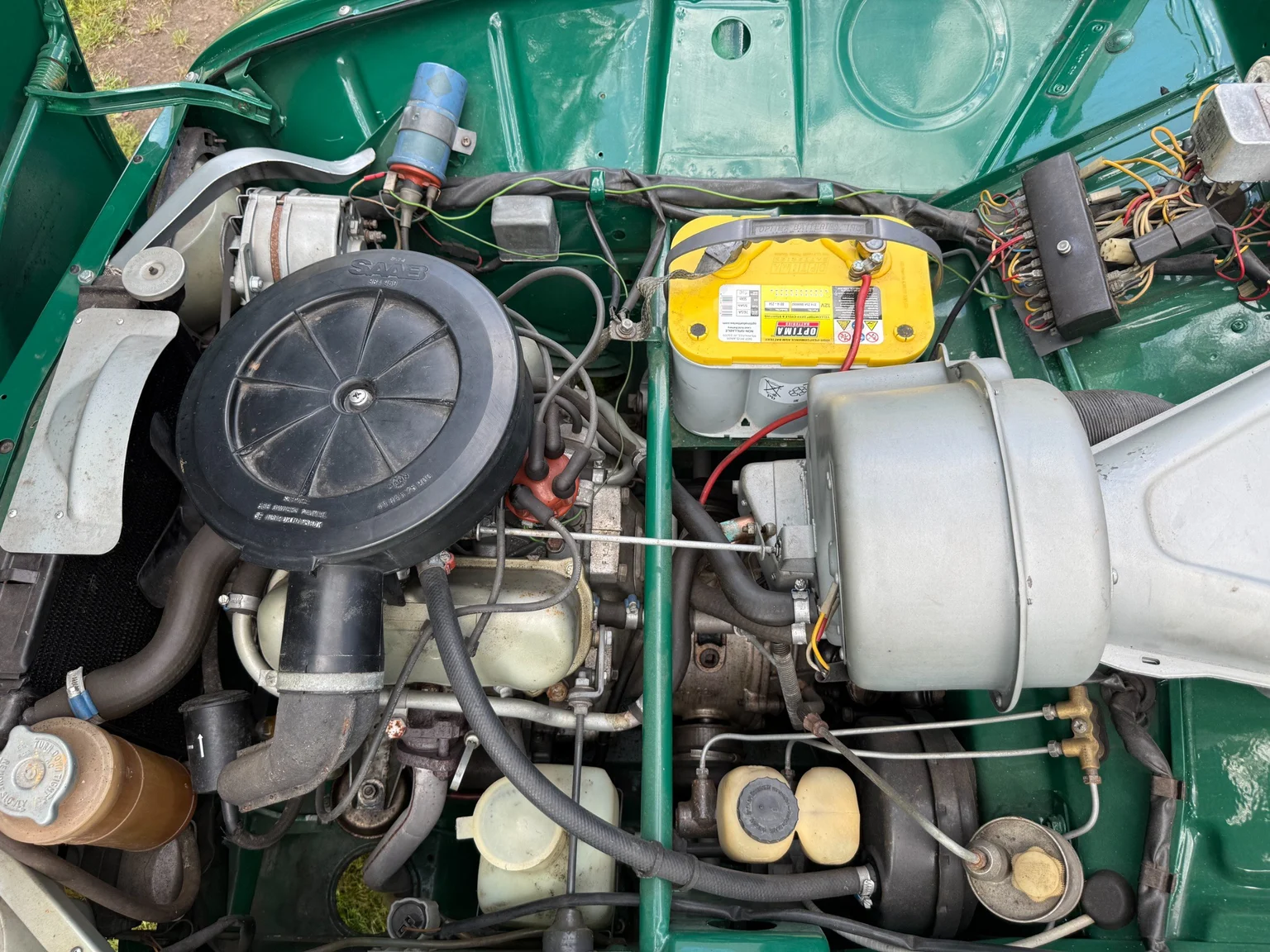Image of 1975 Saab 95 V4 kombi - 7-sits (23) mechanics