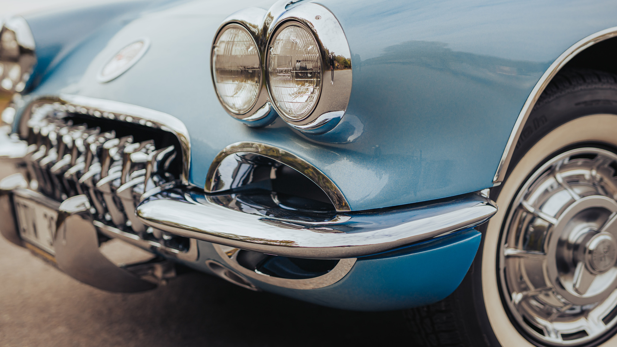 Exteriörbild på 1959 Chevrolet Corvette 1959