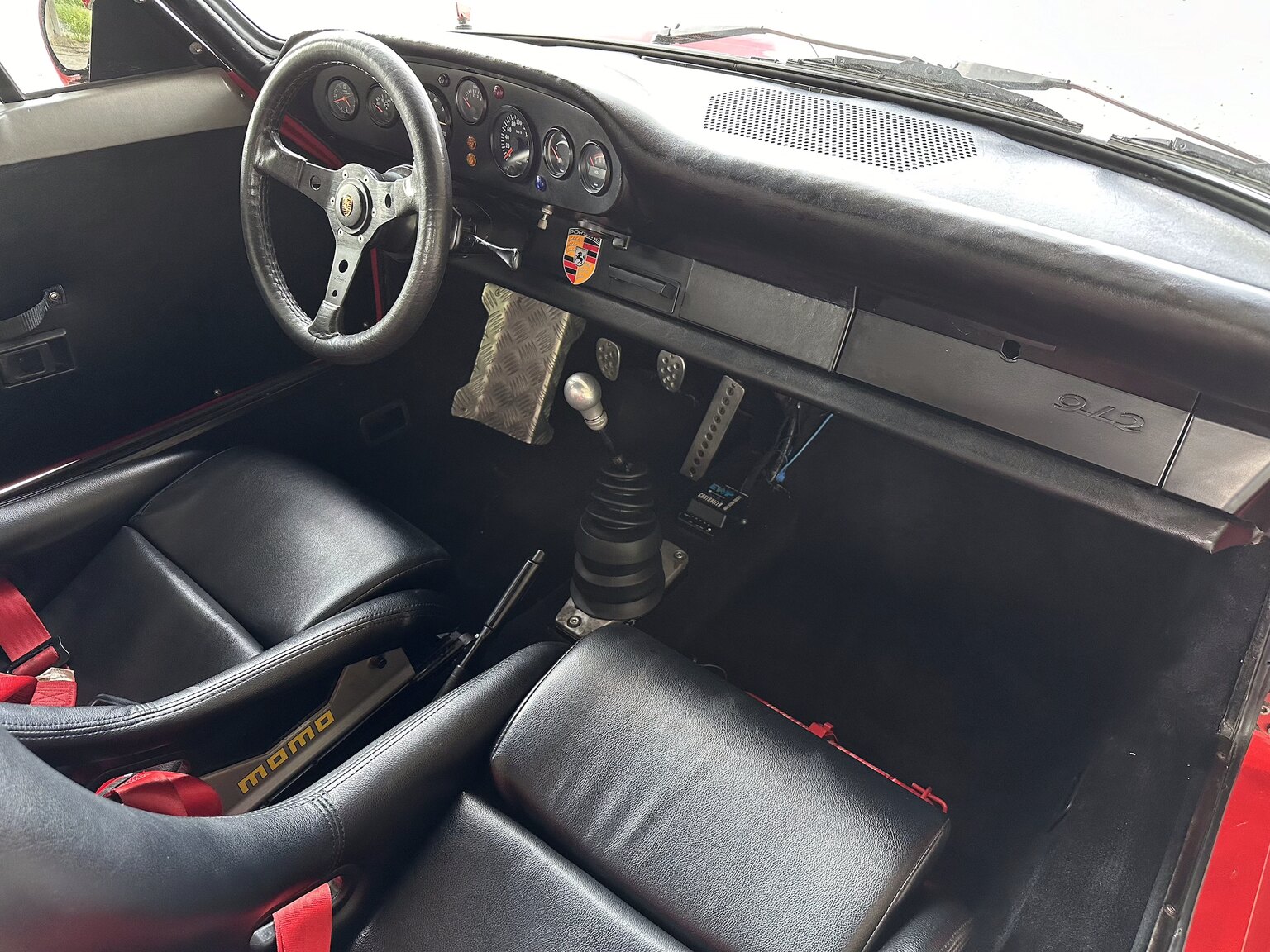 Interiörbild 1965 Porsche 912 V8