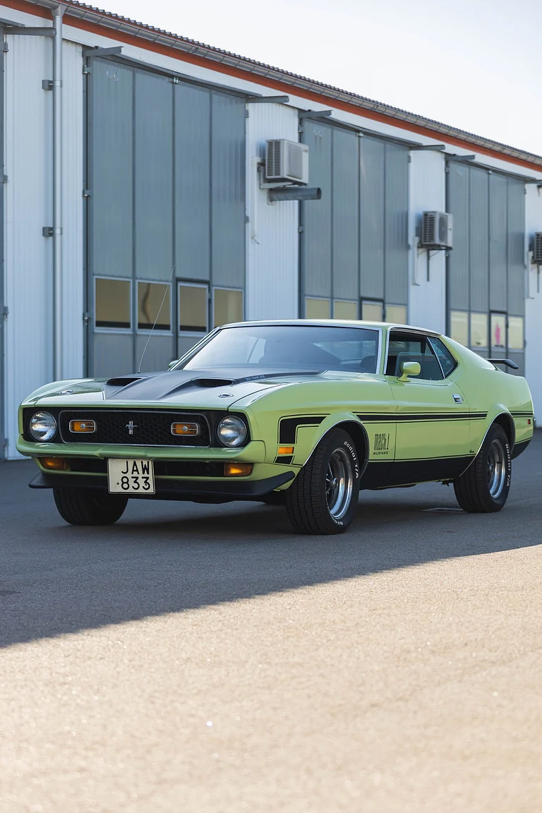 Exterior image of 1971 Ford Mustang Mach 1 351cui (1)