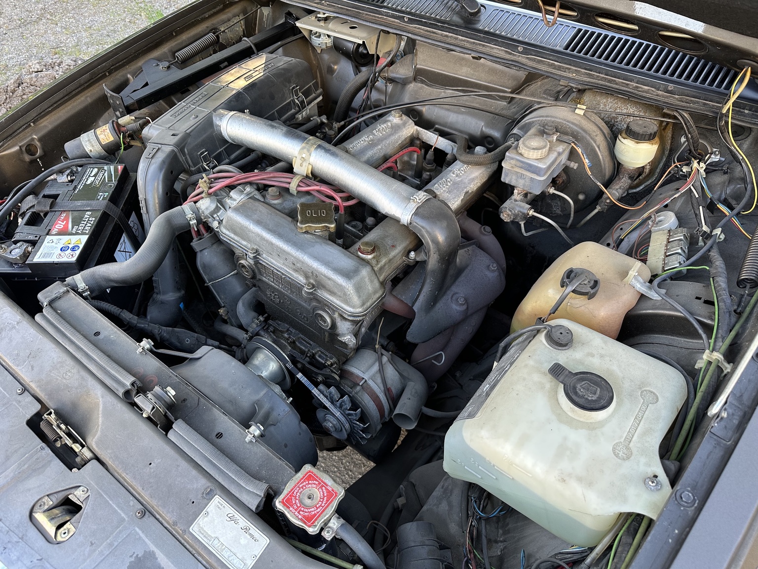 Image of 1984 Alfa Romeo Alfetta 2000 mechanics