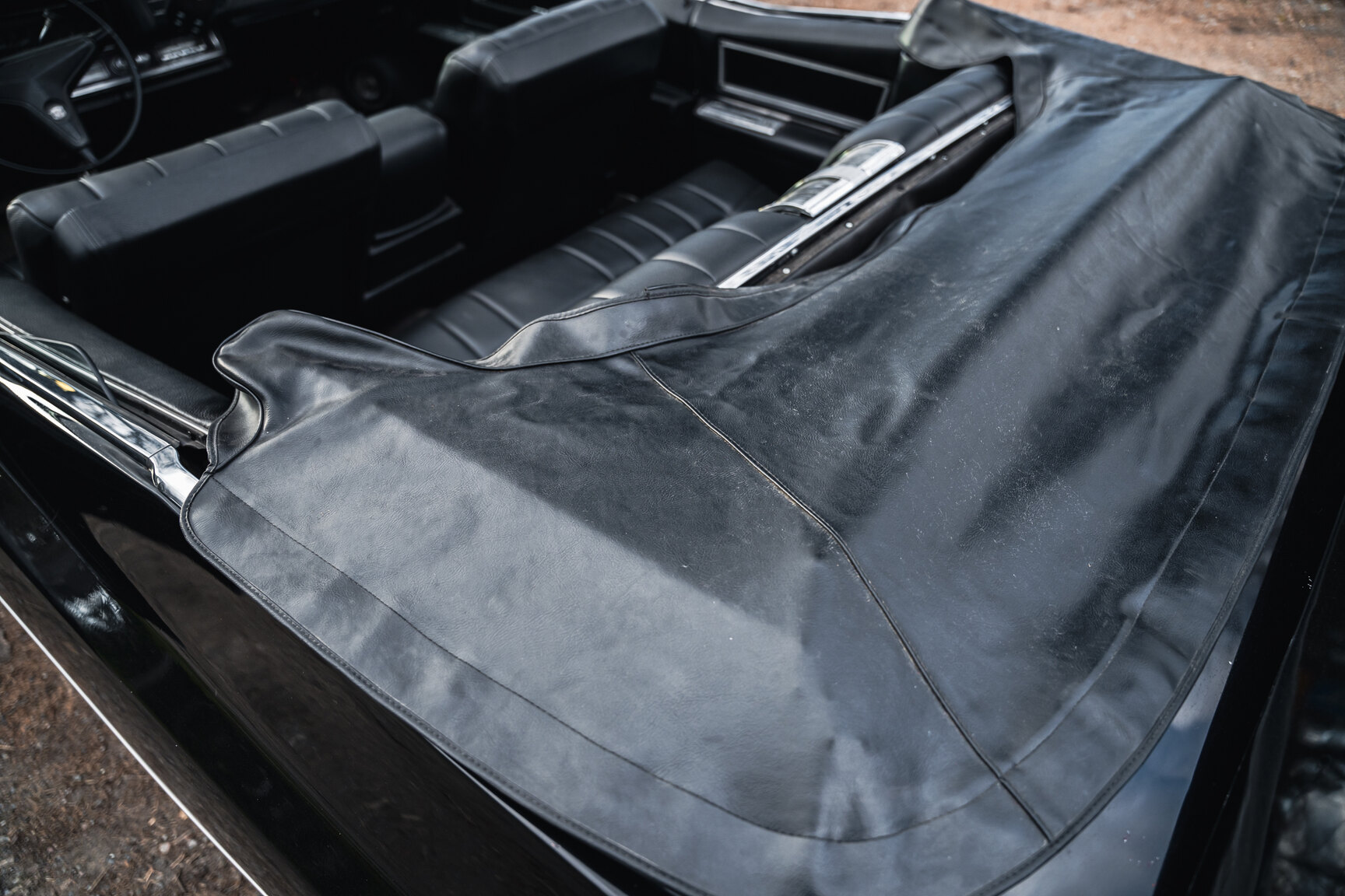 Interior image of 1968 Cadillac De Ville Convertible
