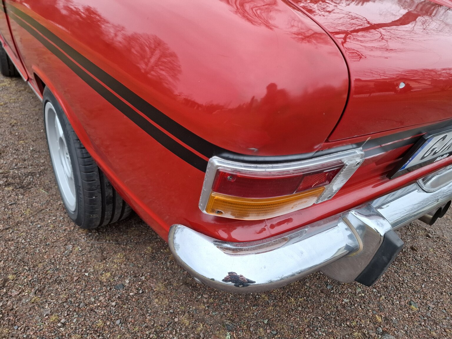 Exterior image of 1969 Opel Kadett B rallye