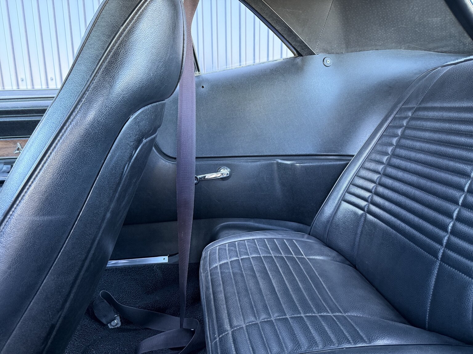 Interiörbild 1970 Dodge Challenger T/A 440 cui