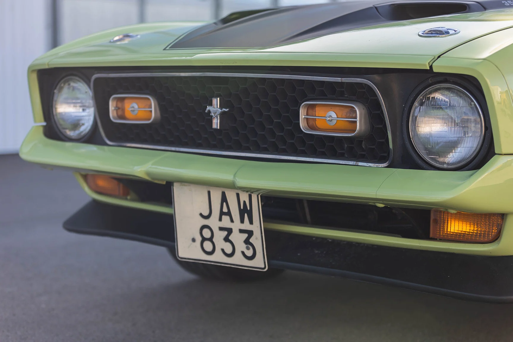 Aussenfoto 1971 Ford Mustang Mach 1 351cui (22)