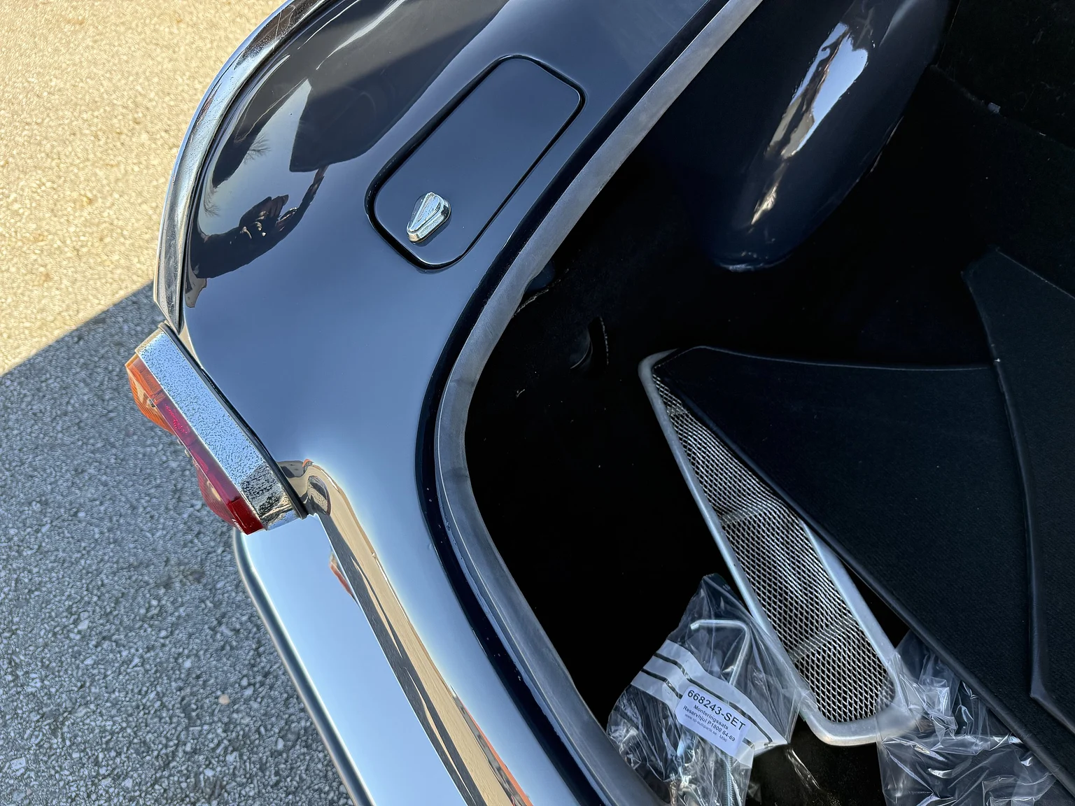 Innenraumfoto von 1966 Volvo P 1800S (44)