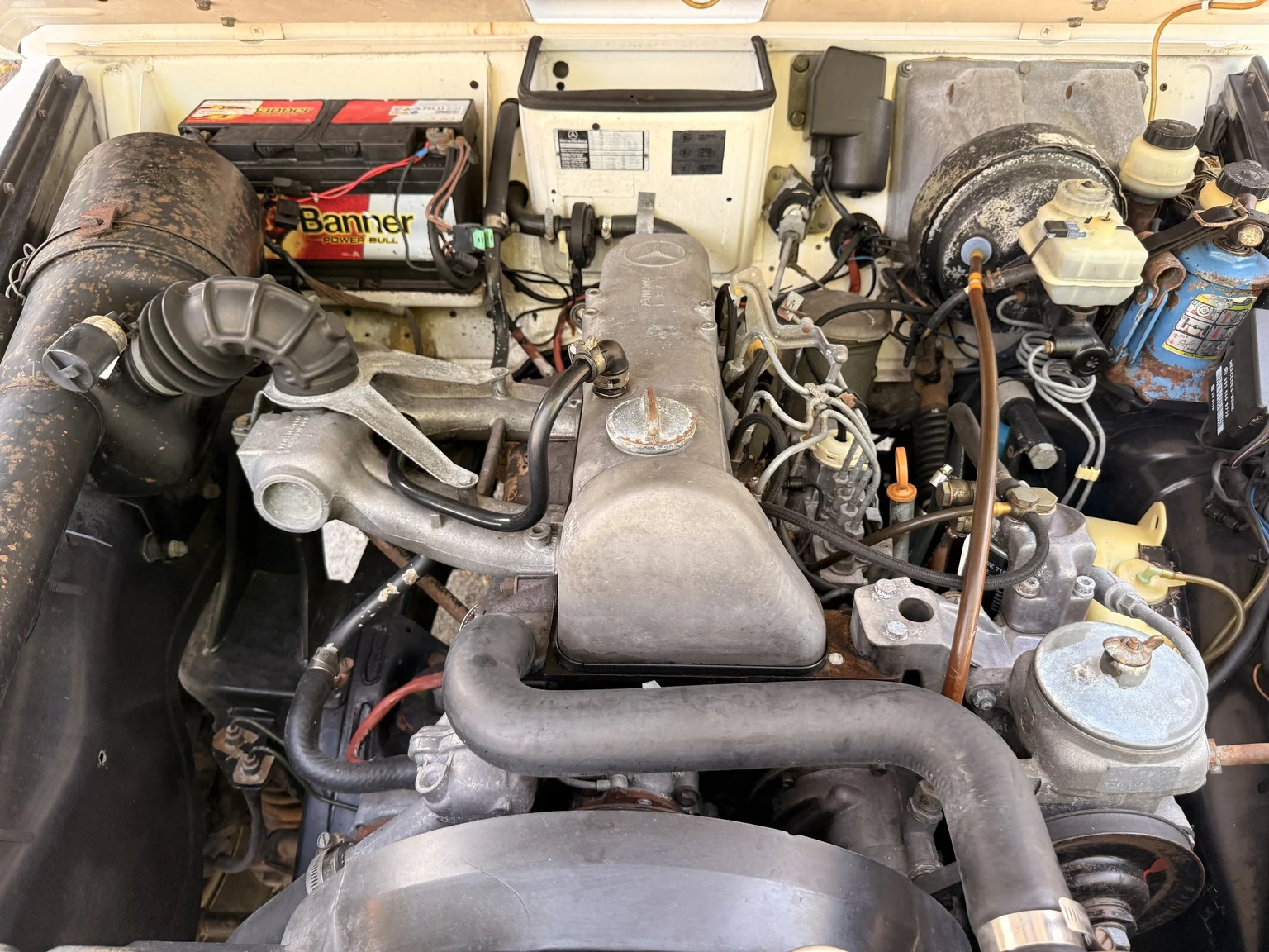 1981 Mercedes-Benz 240 GD (1), Mekanik