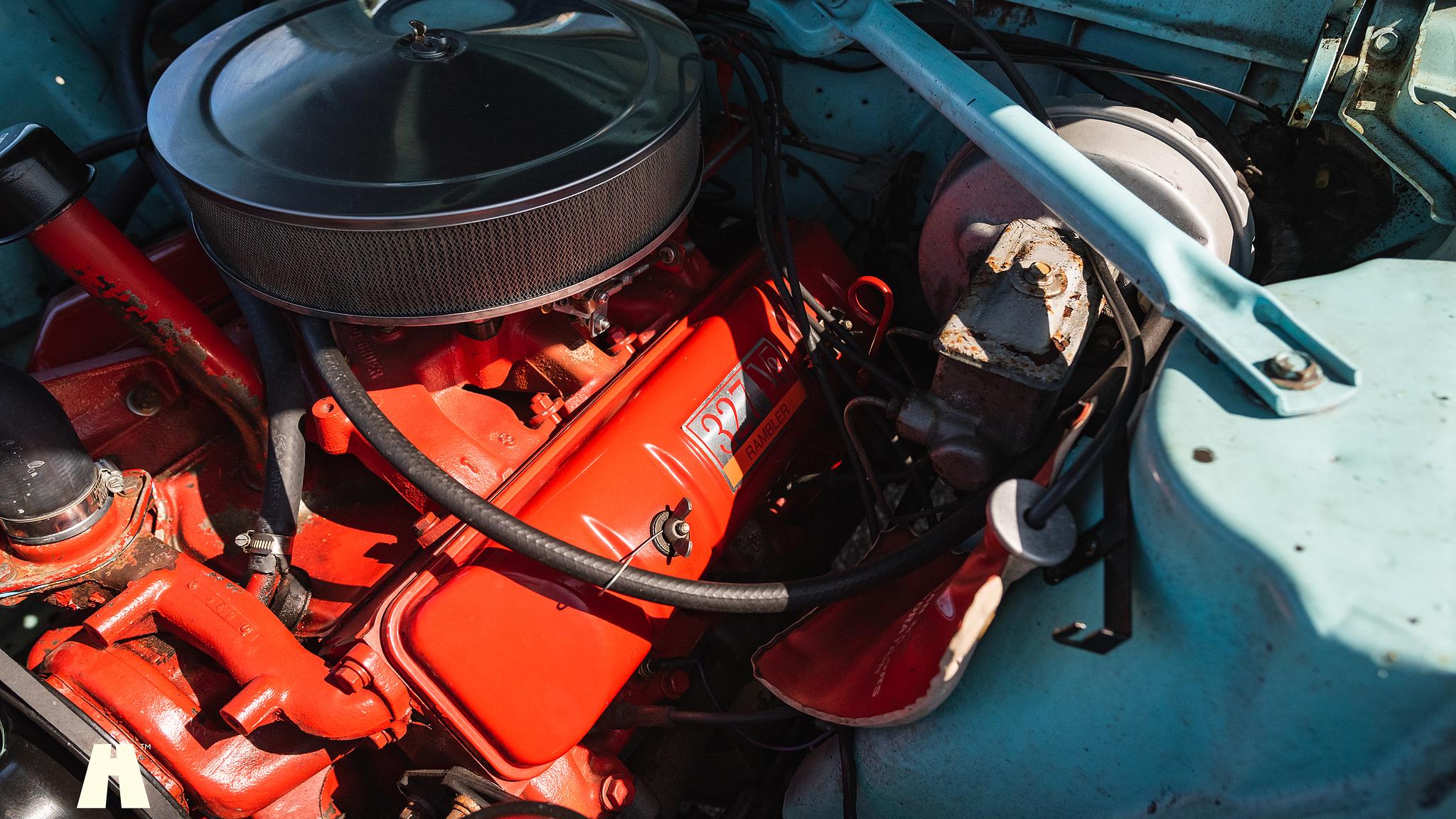 1965 AMC Rambler Marlin 327 CUI 5.4 V8, Mekanik