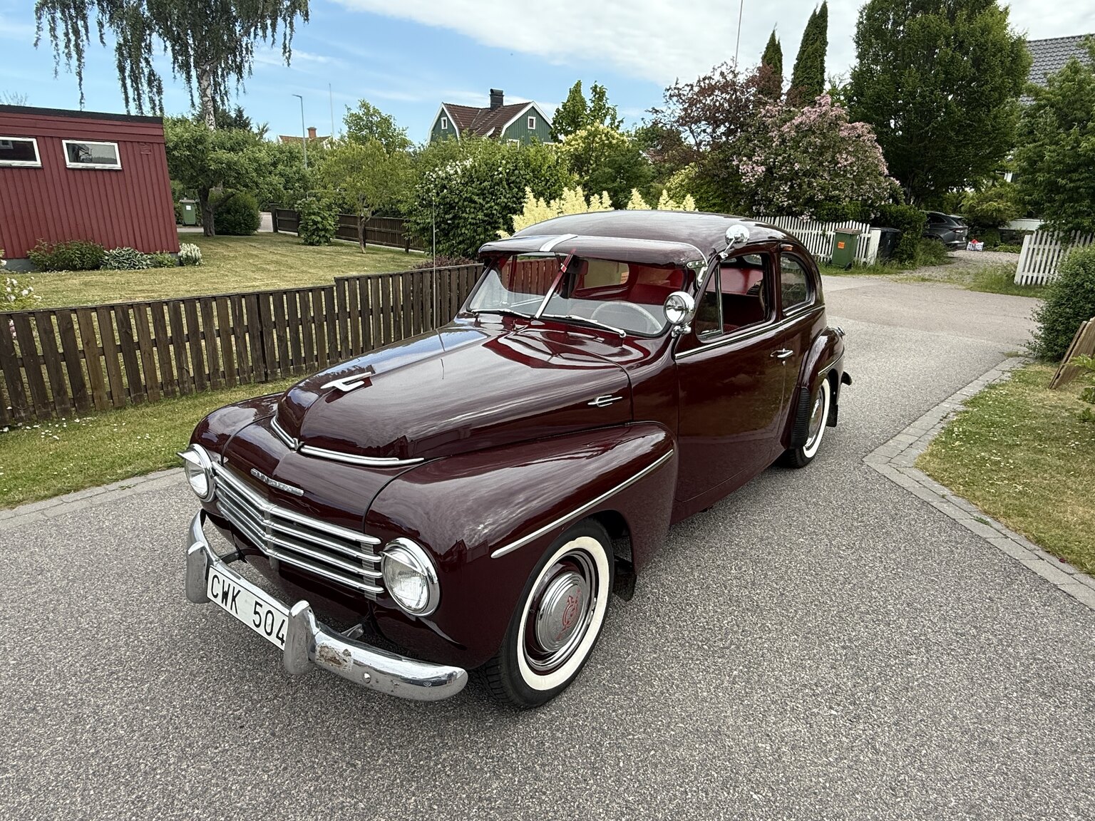 Exterior image of 1953 Volvo PV 444 ES