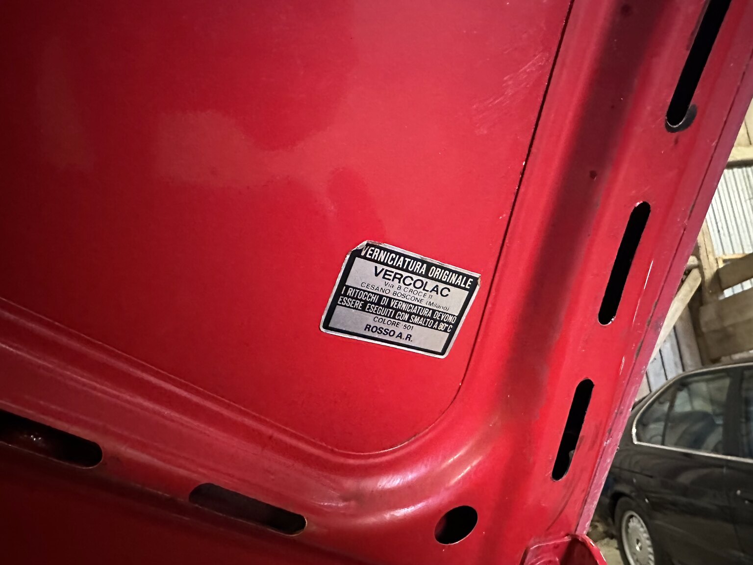 Innenraumfoto von 1977 Alfa Romeo Alfetta