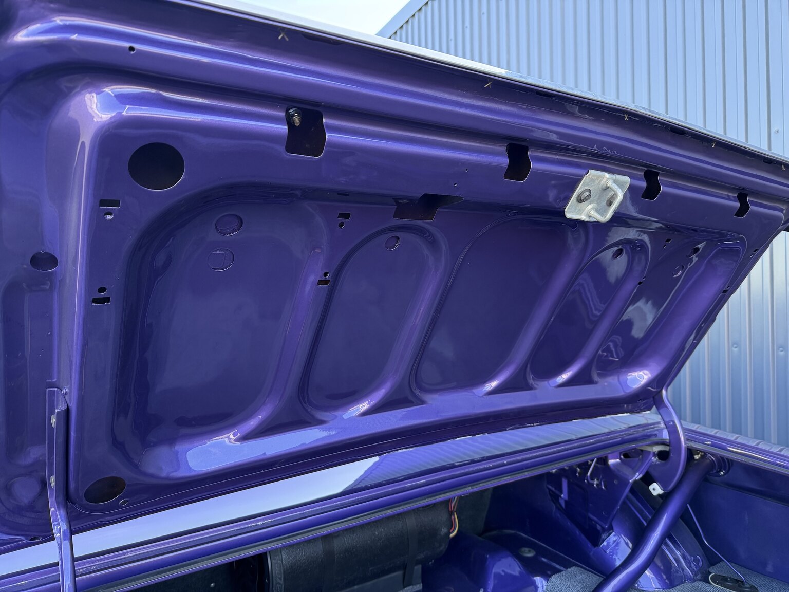 Interiörbild 1970 Dodge Challenger T/A 440 cui