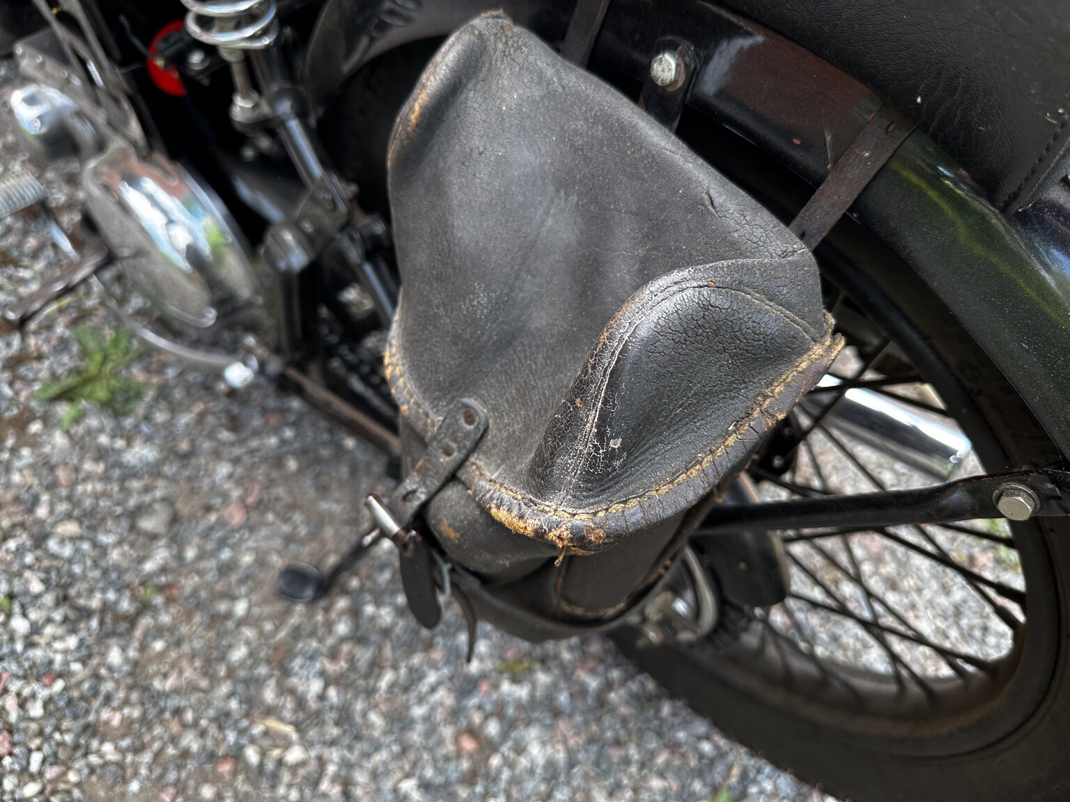 Exterior image of 1943 BSA 500